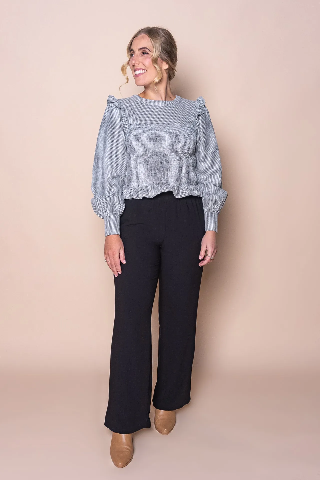 Remy L/S Top in Check - All About Eve sold by Always Alice product image thumbnail 2