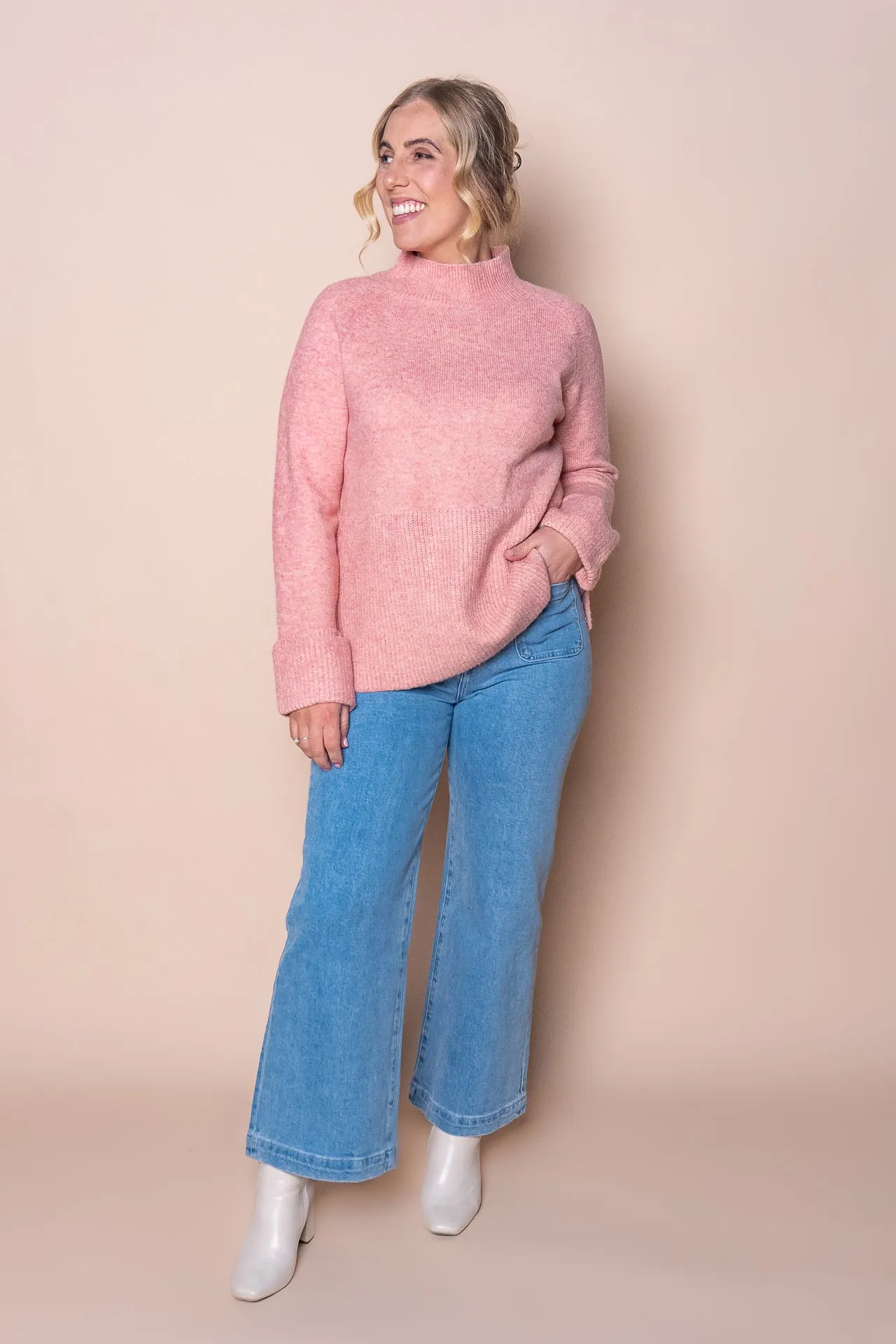 Whitely Knit Jumper in Pink sold by Always Alice product image thumbnail 2