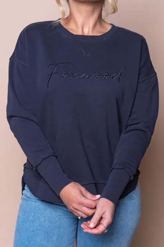 Signature Crew in Navy - Foxwood sold by Always Alice