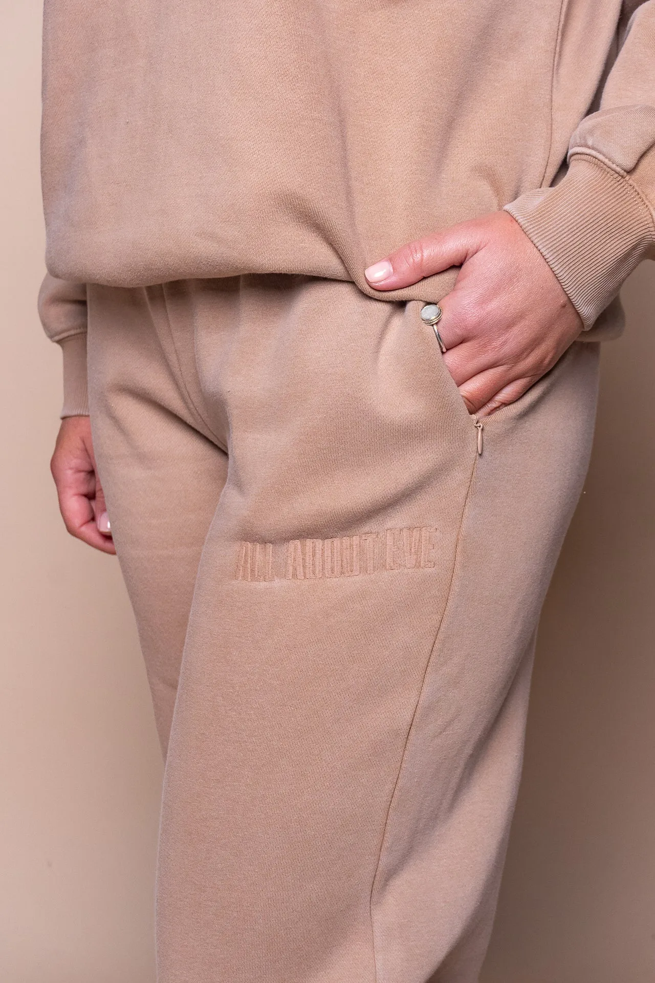 Vital Washed Trackpants in Tan - All About Eve sold by Always Alice product image thumbnail 4