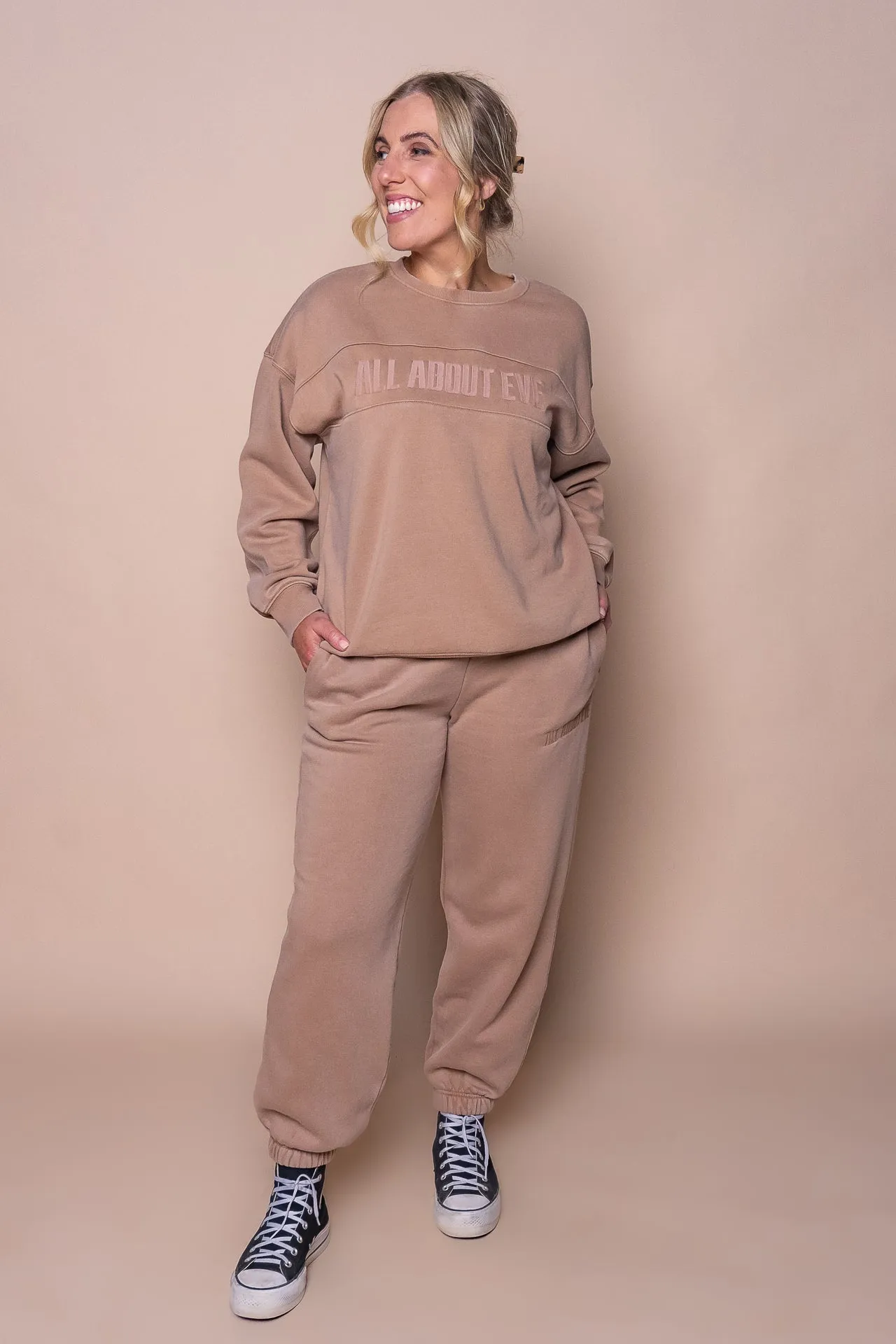 Vital Washed Trackpants in Tan - All About Eve sold by Always Alice product image thumbnail 2