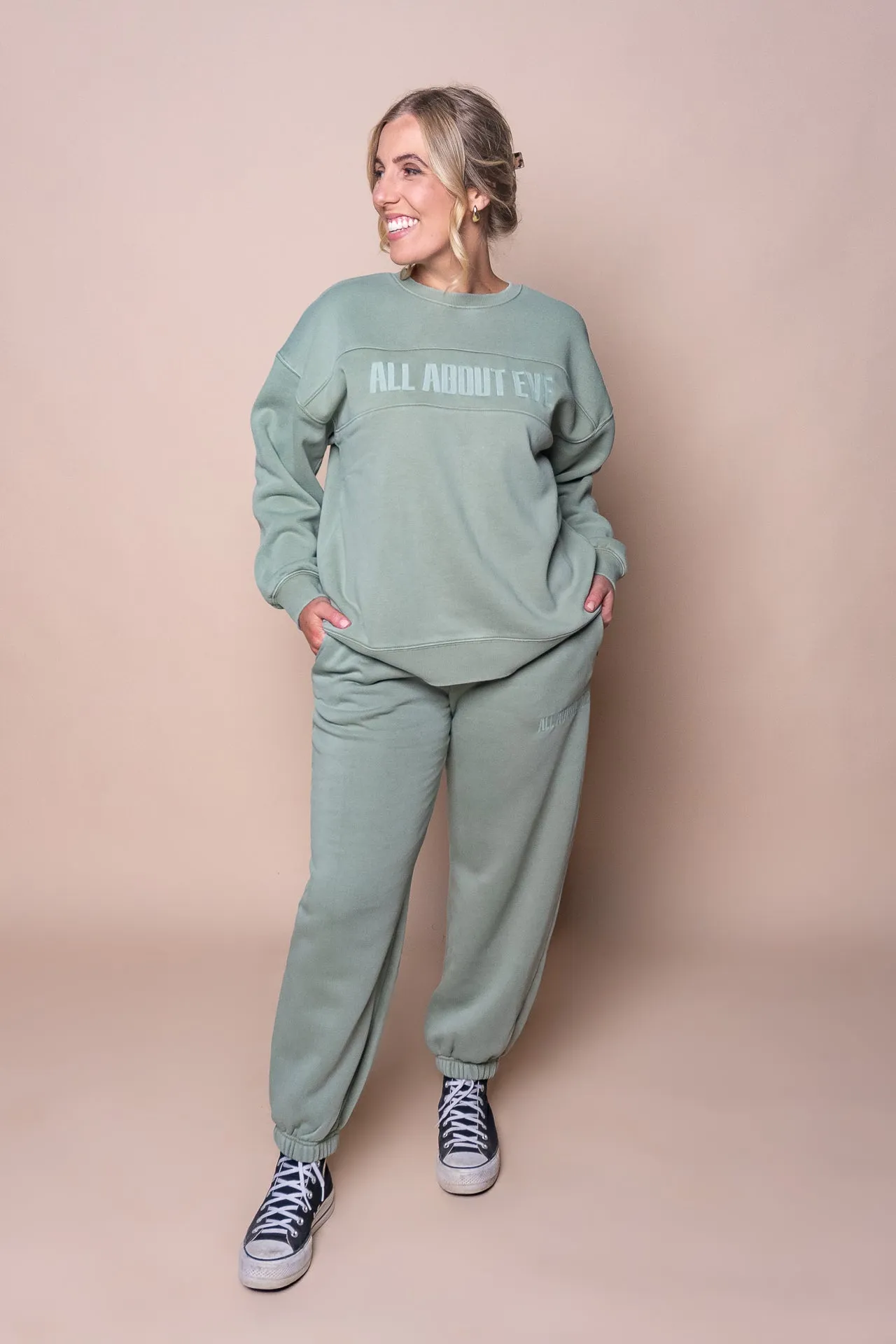 Vital Washed Trackpants in Khaki - All About Eve sold by Always Alice product image thumbnail 2
