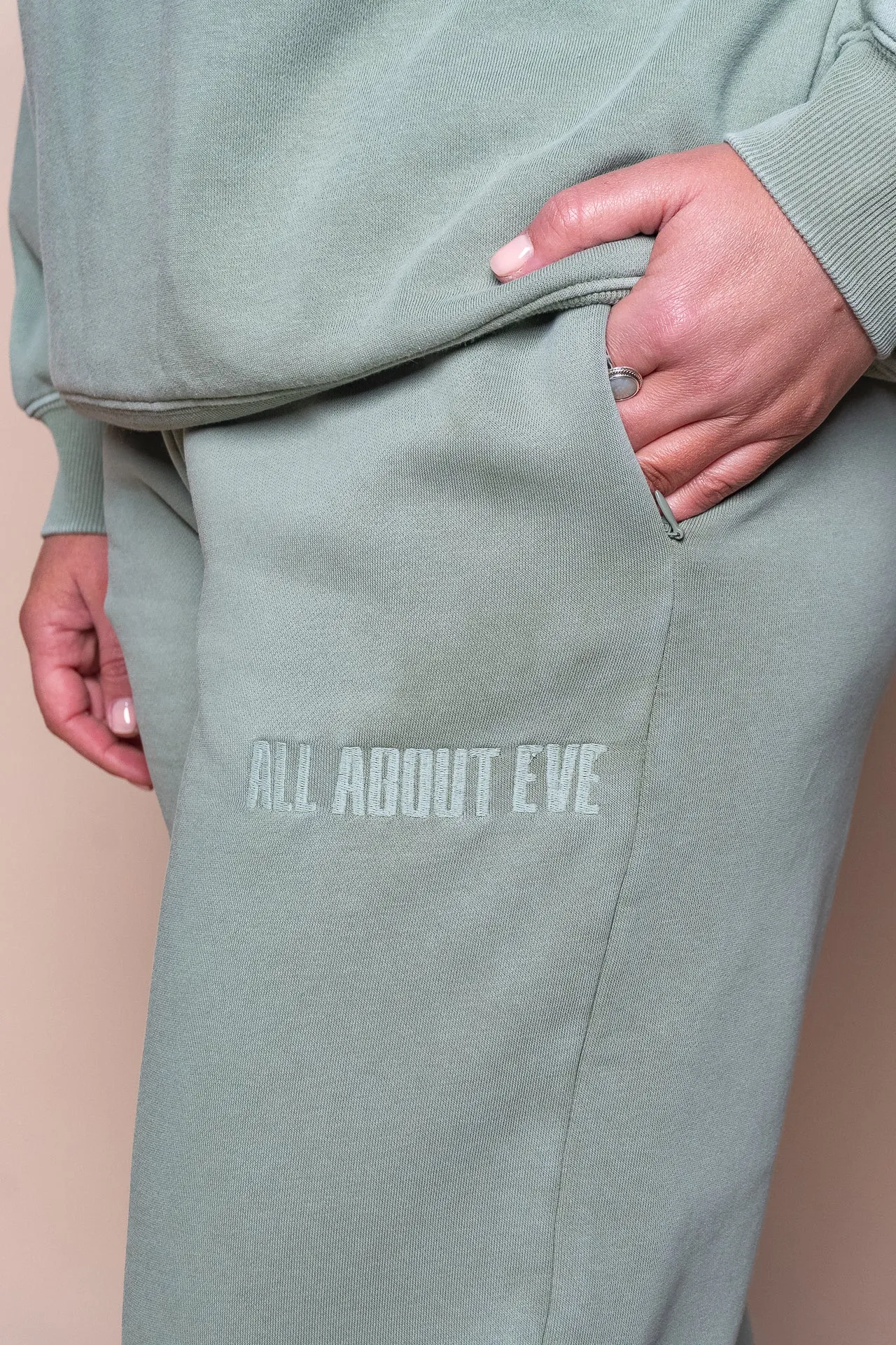 Vital Washed Trackpants in Khaki - All About Eve sold by Always Alice product image thumbnail 3