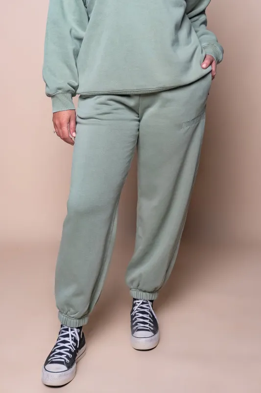 Vital Washed Trackpants in Khaki - All About Eve sold by Always Alice