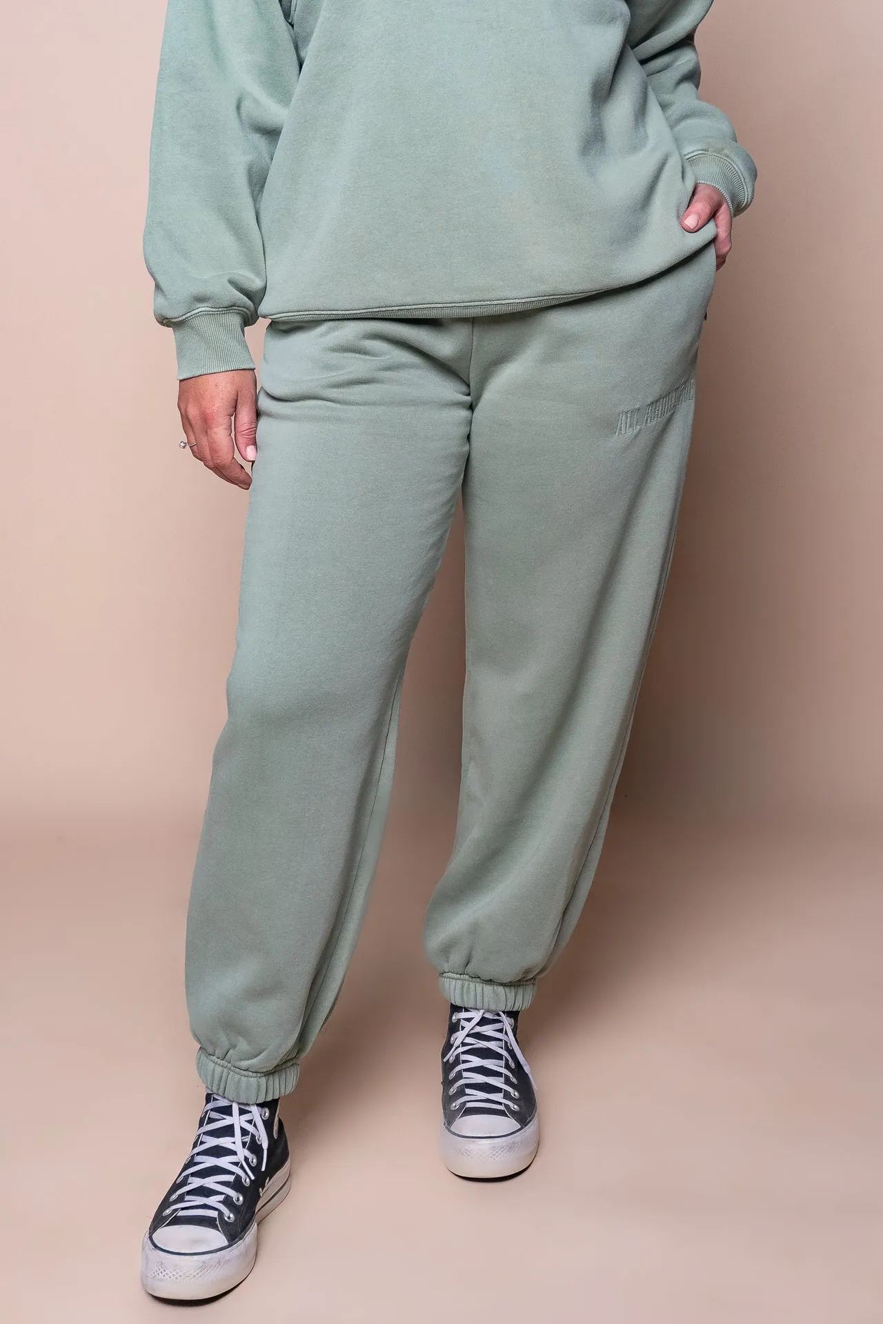 Vital Washed Trackpants in Khaki - All About Eve sold by Always Alice