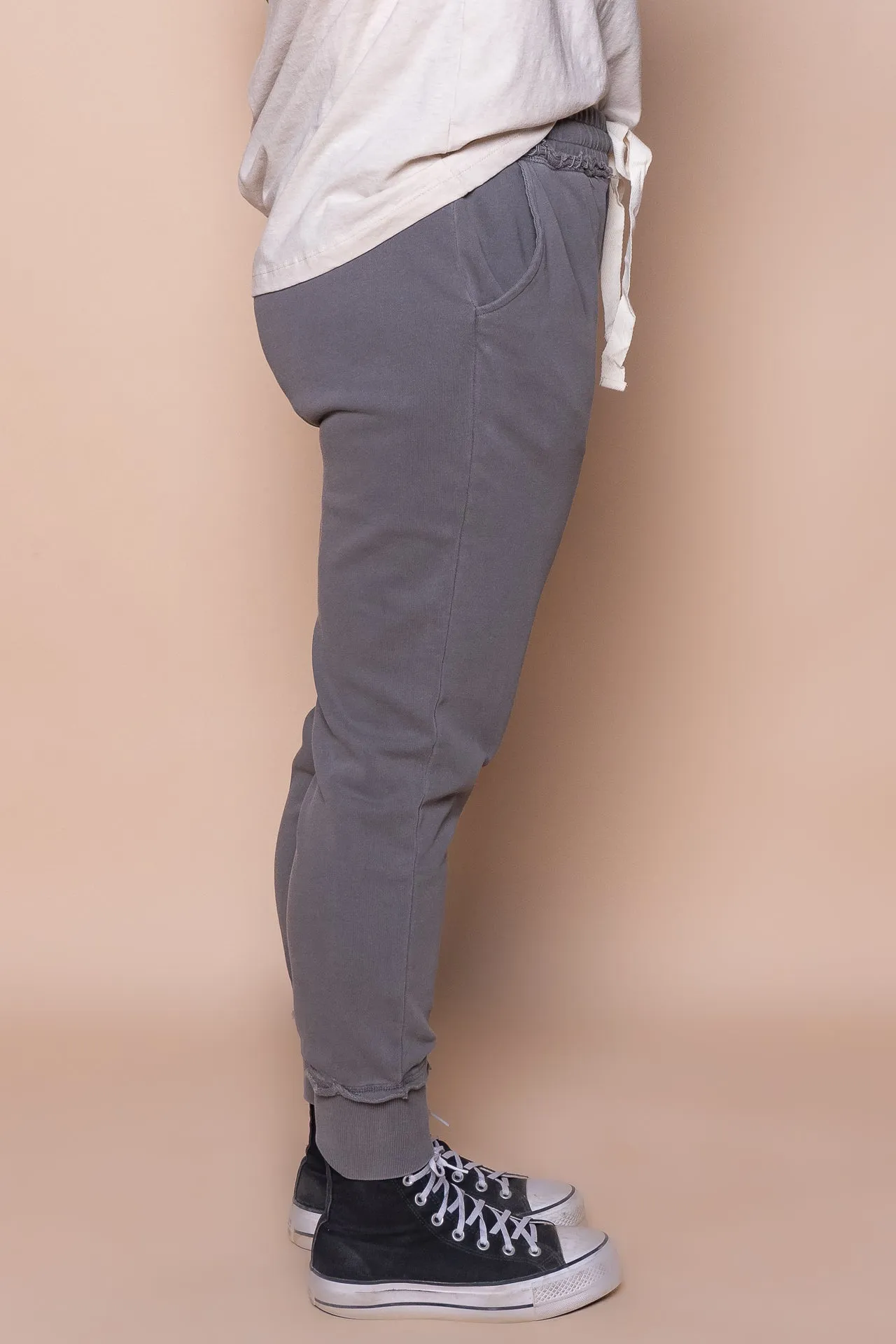 Simplified Track Pants in Iron - Foxwood sold by Always Alice product image thumbnail 4