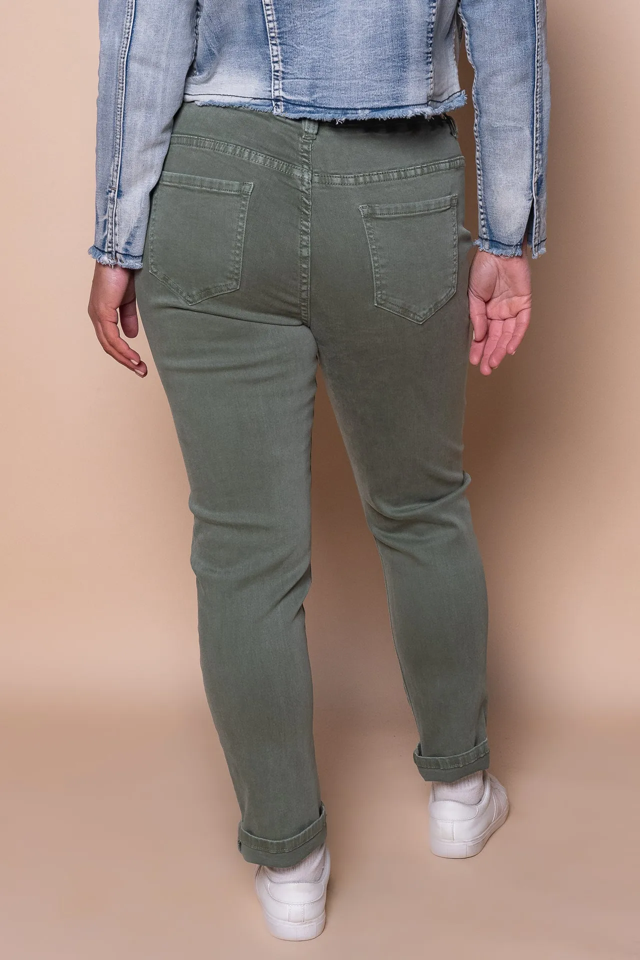 Juliette Joggers in Khaki - Foxwood sold by Always Alice product image thumbnail 5