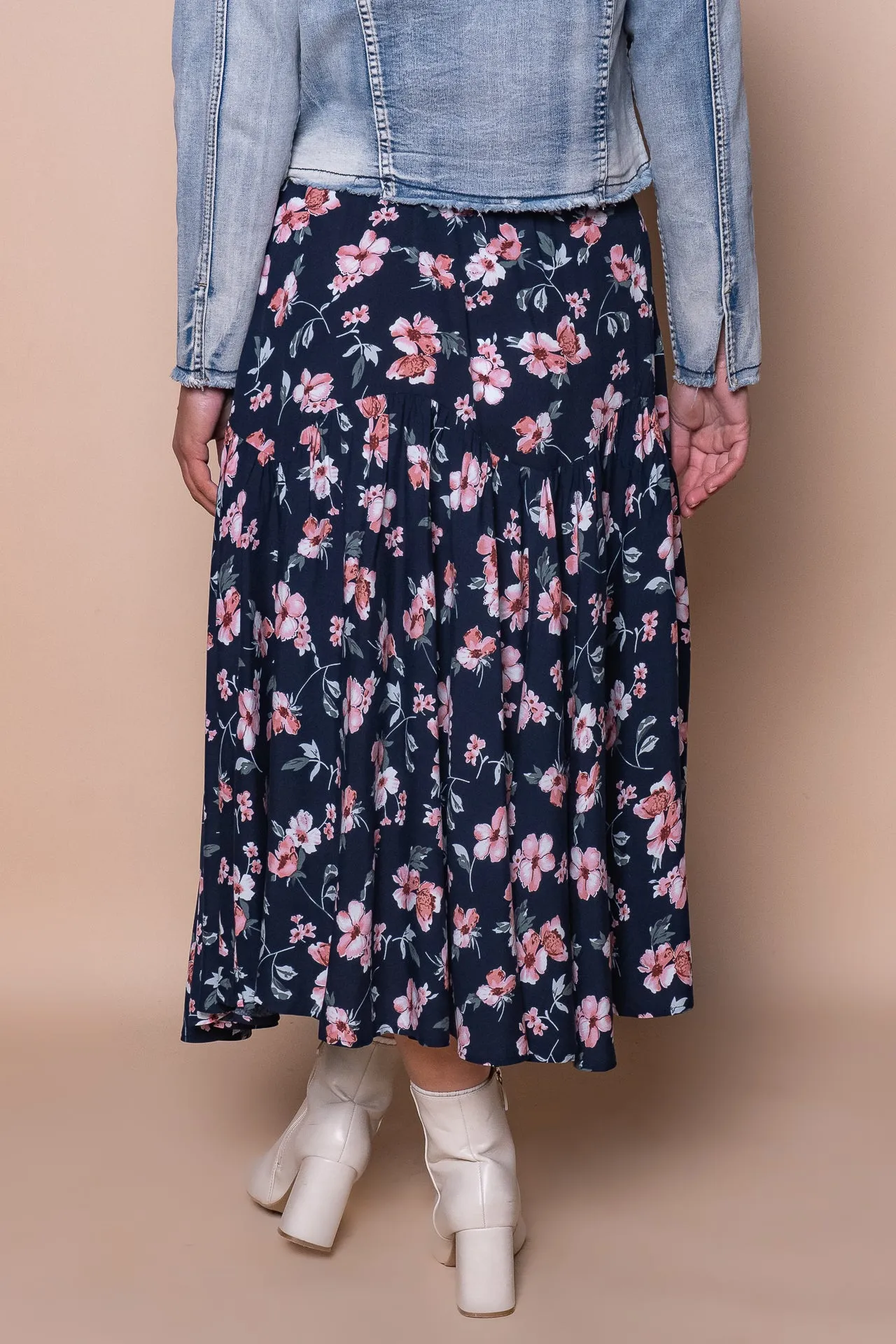 Grace Midi Skirt in Navy sold by Always Alice product image thumbnail 5