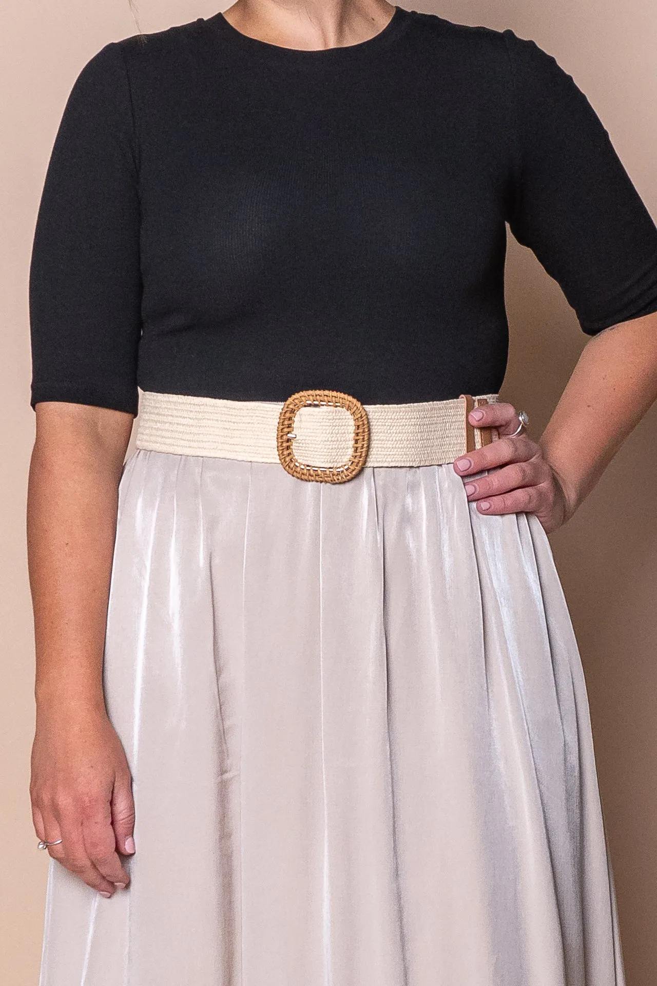 Ashley Belt in Natural sold by Always Alice