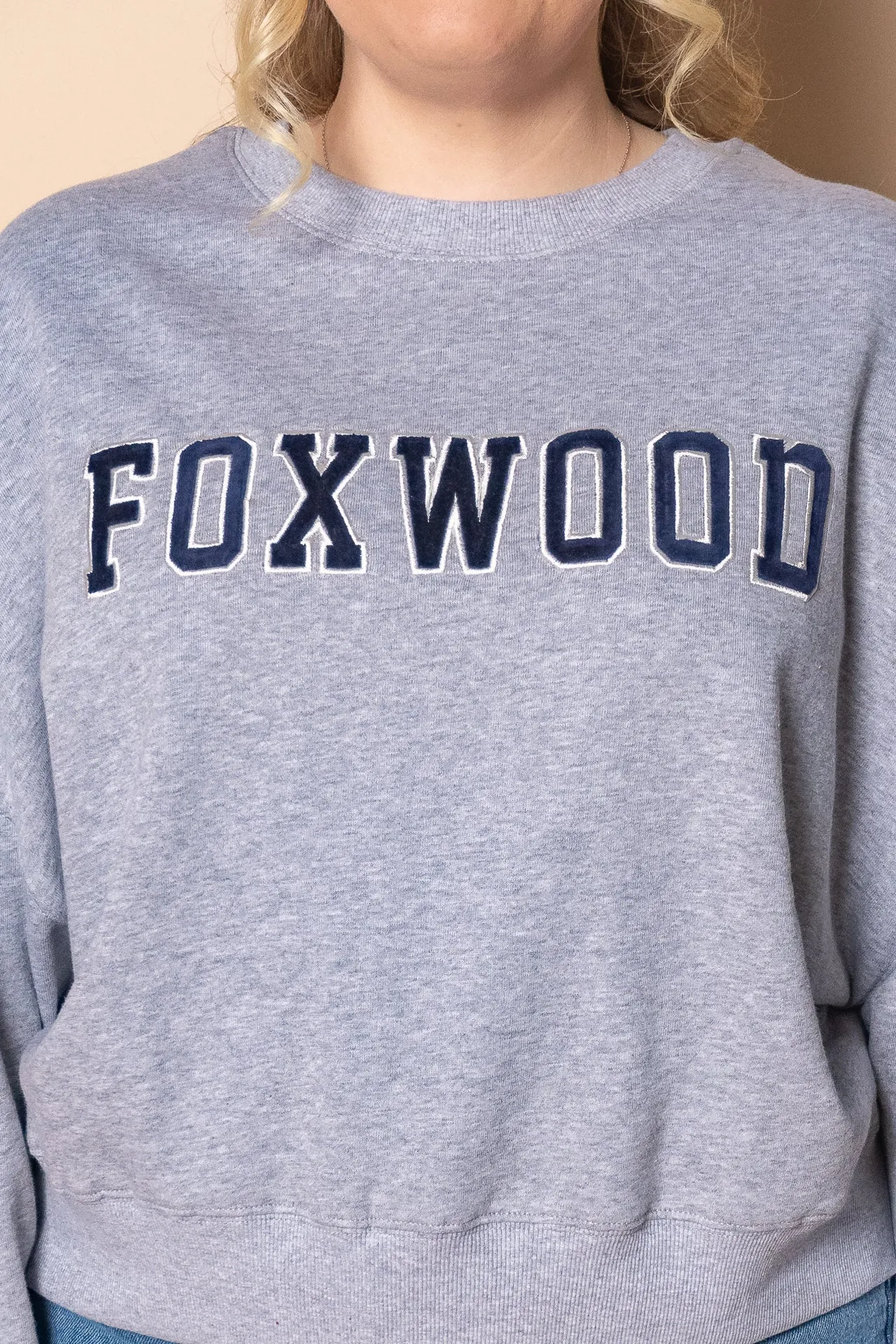 Sunday Crew in Grey Marle - Foxwood sold by Always Alice product image thumbnail 4