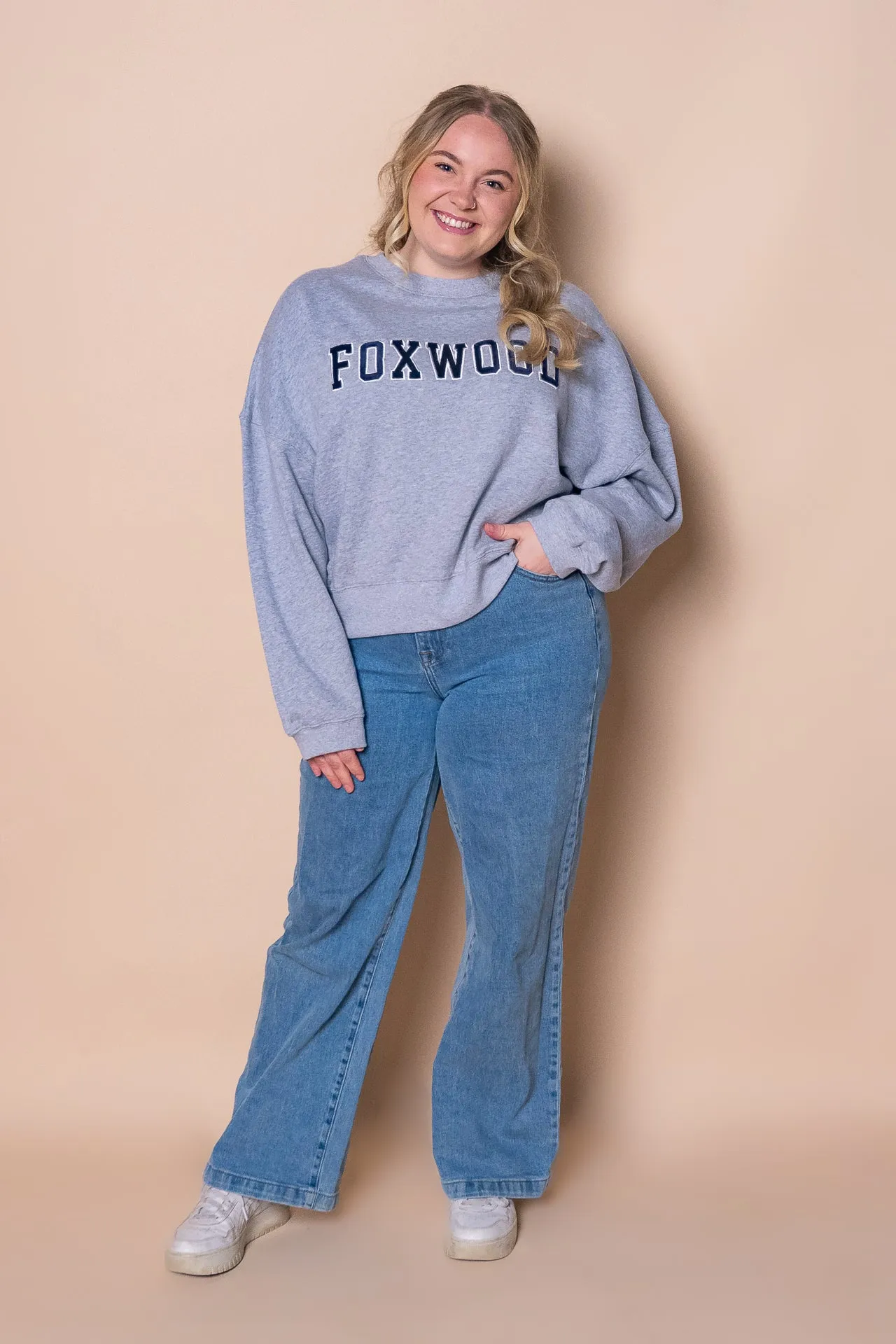 Sunday Crew in Grey Marle - Foxwood sold by Always Alice product image thumbnail 2
