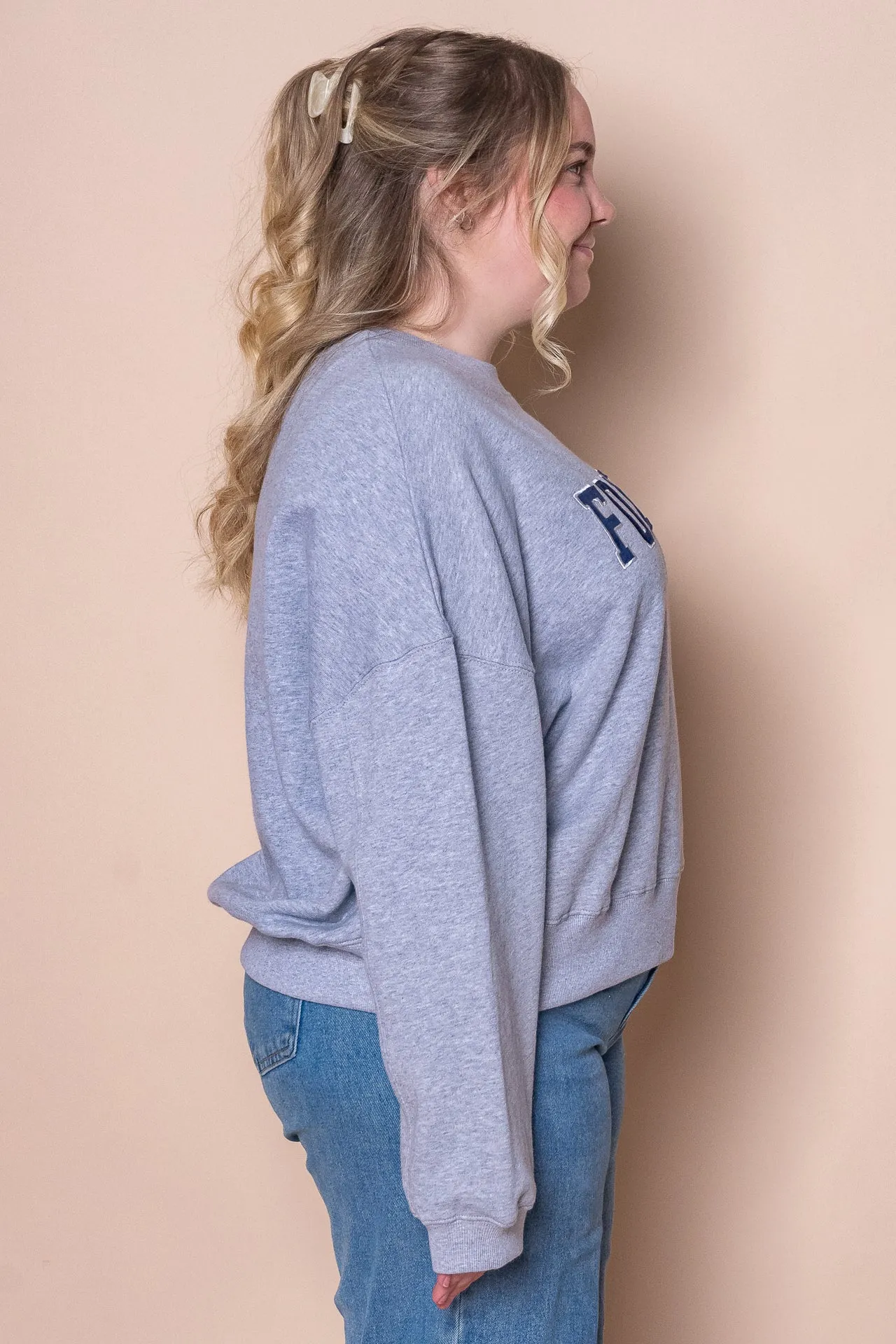 Sunday Crew in Grey Marle - Foxwood sold by Always Alice product image thumbnail 5