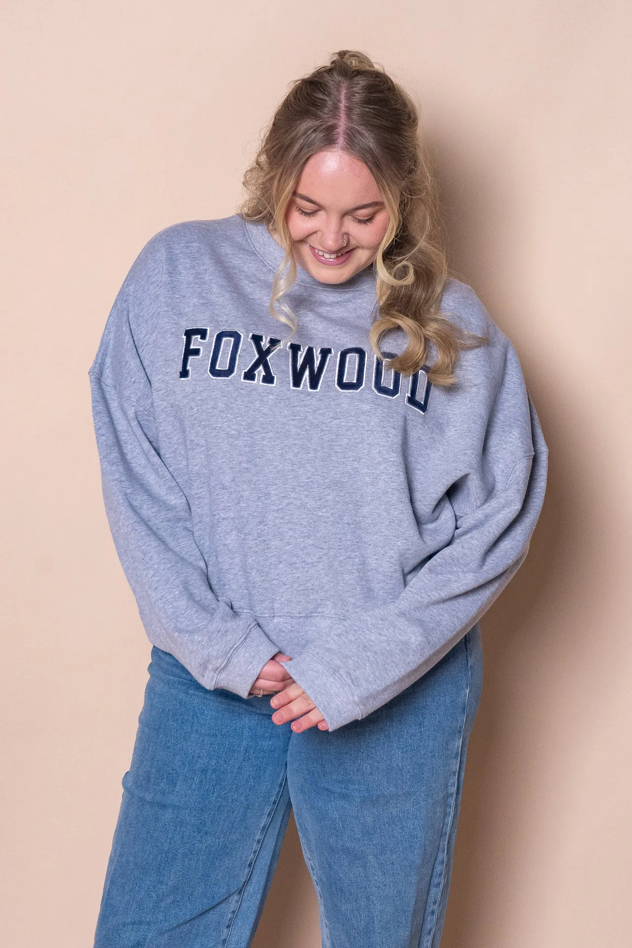 Sunday Crew in Grey Marle - Foxwood sold by Always Alice product image thumbnail 3