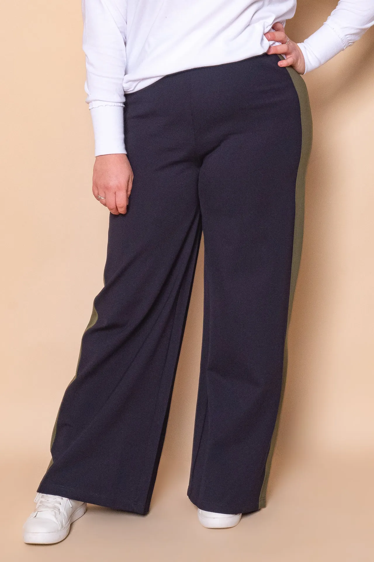 Juno Pants in Navy - Foxwood sold by Always Alice