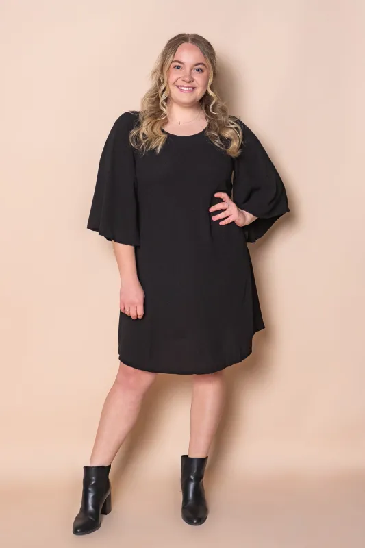 Nadine Dress in Black sold by Always Alice