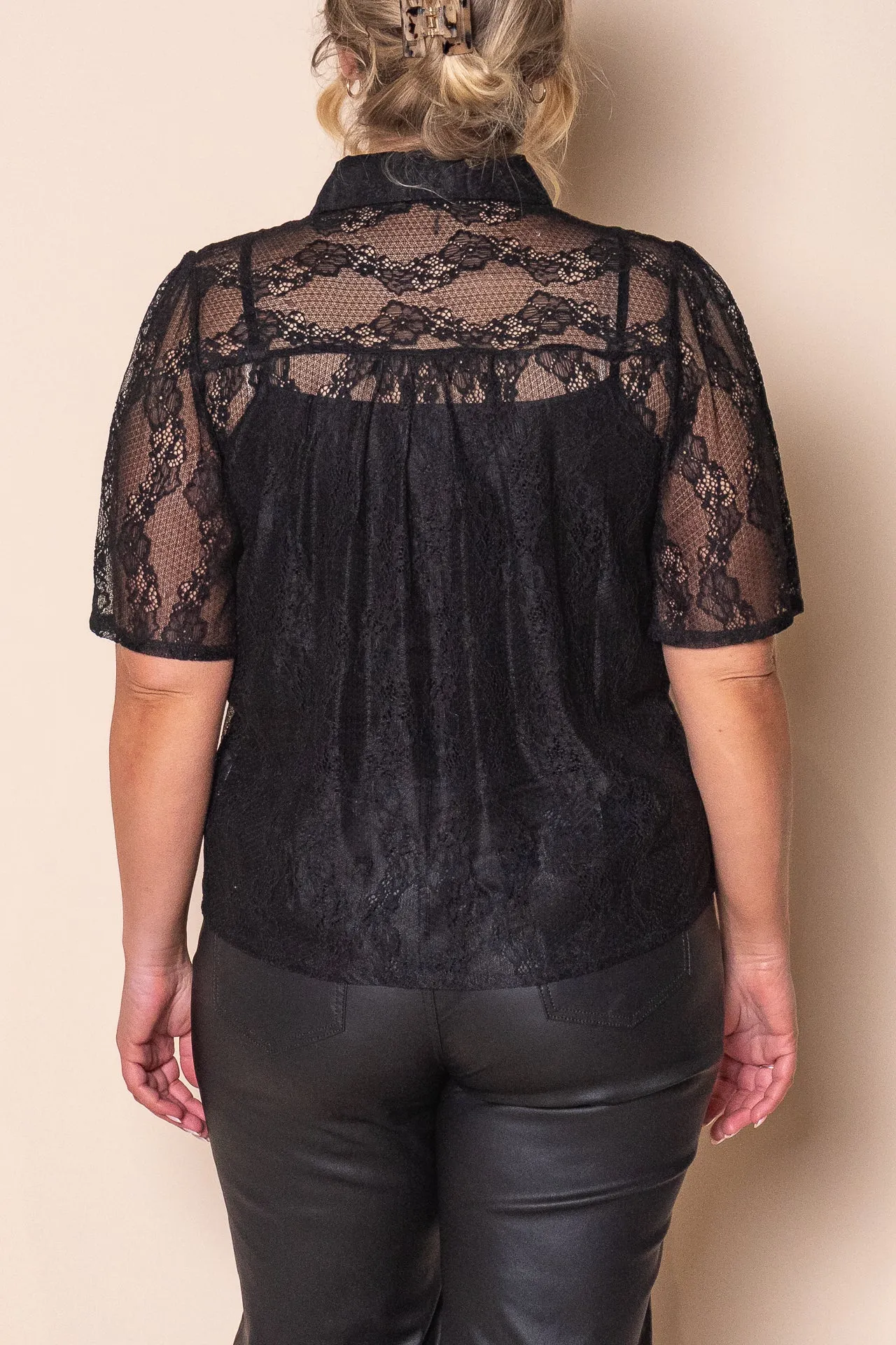 Naya Lace Top in Black sold by Always Alice product image thumbnail 5