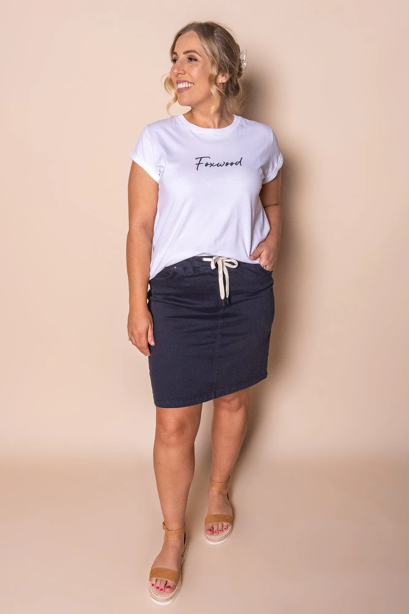 Rio Skirt in Dark Sapphire - Foxwood sold by Always Alice product image thumbnail 3