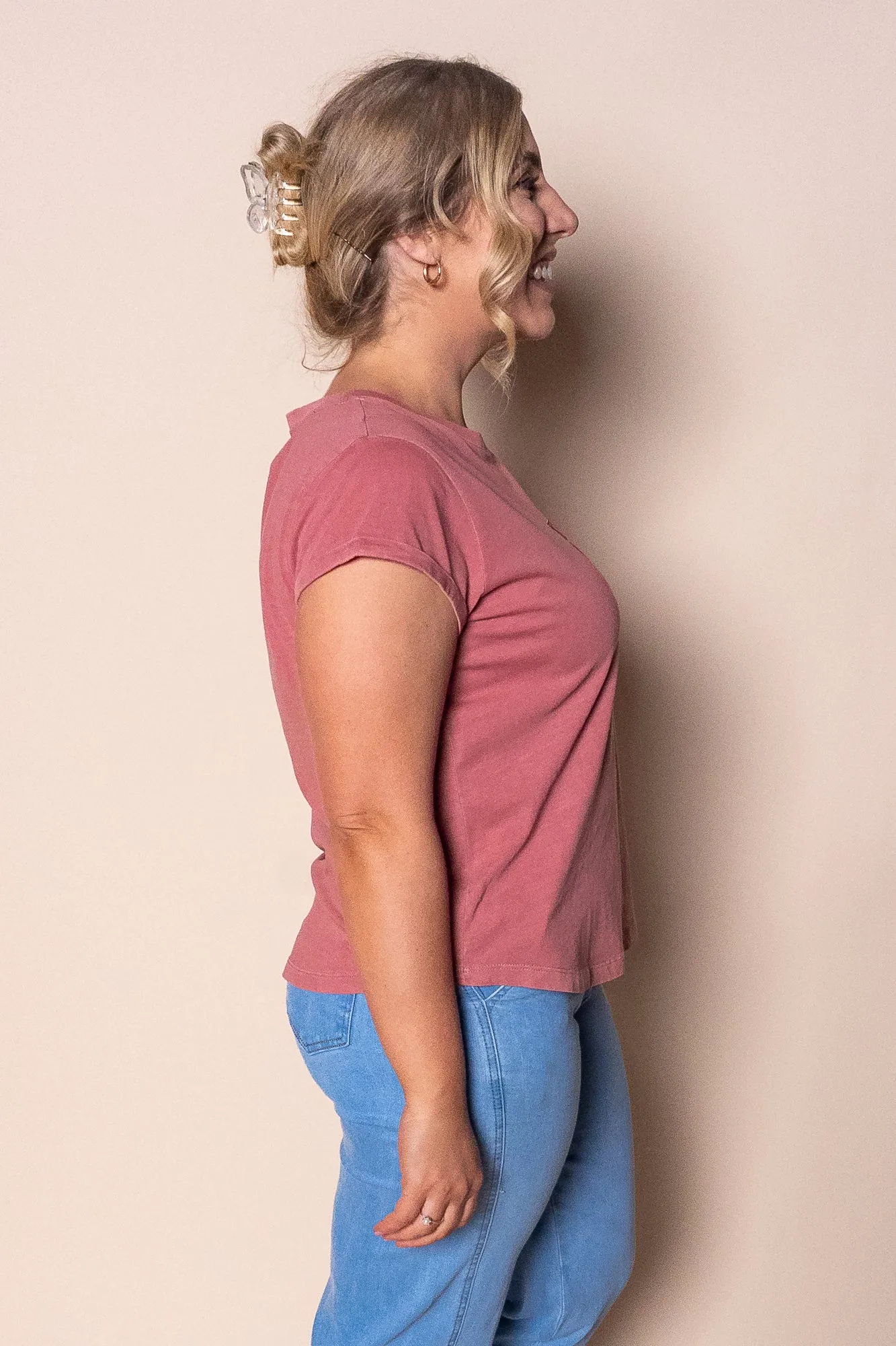 Signature Tee in Ash Rose - Foxwood sold by Always Alice product image thumbnail 4