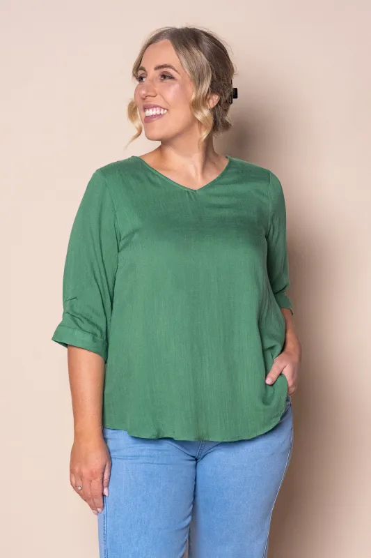 Morgan Top in Fern sold by Always Alice