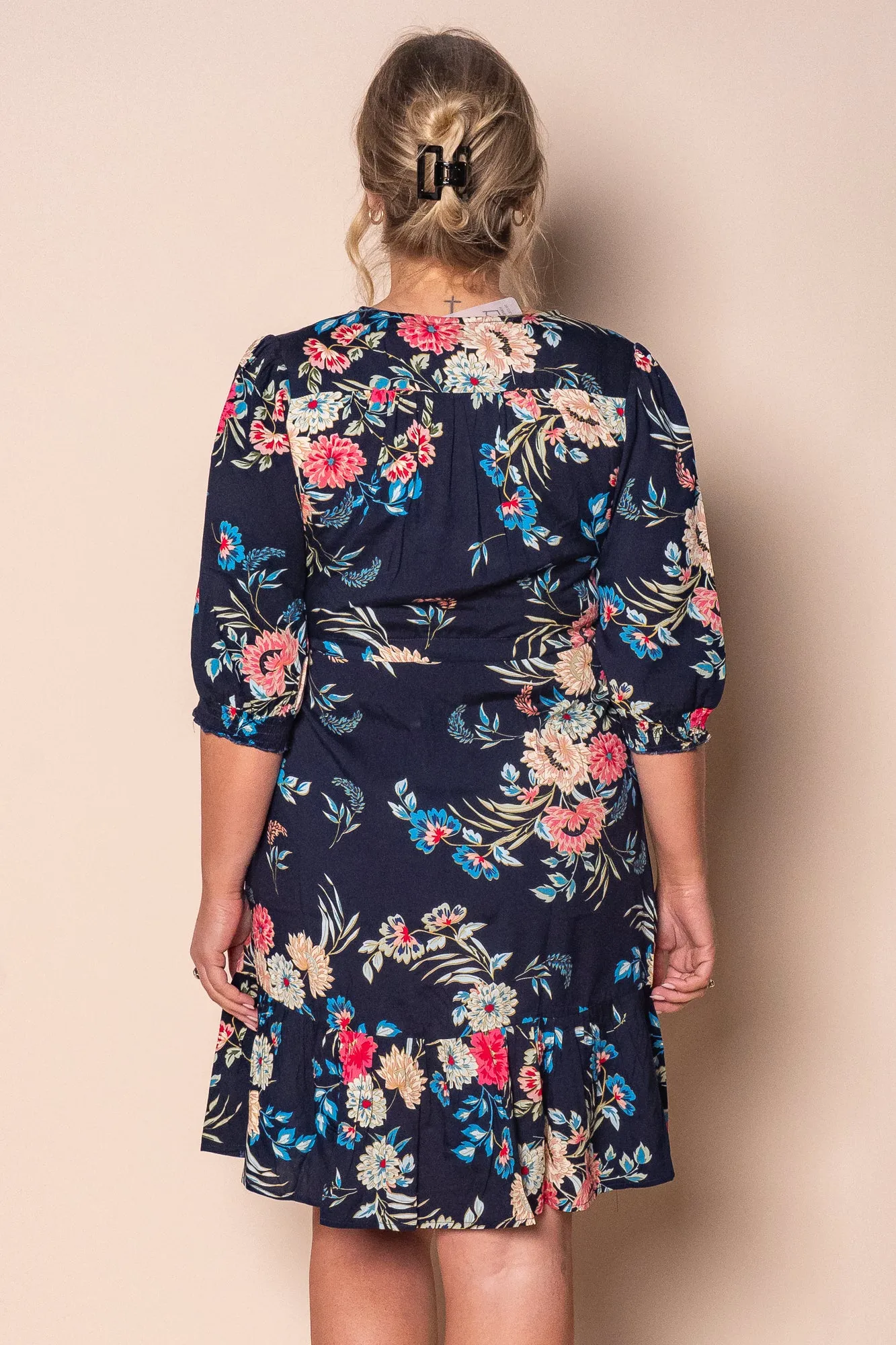 Janie Floral Dress in Navy sold by Always Alice product image thumbnail 5