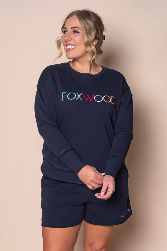 Simplified Confetti Crew in Navy - Foxwood sold by Always Alice