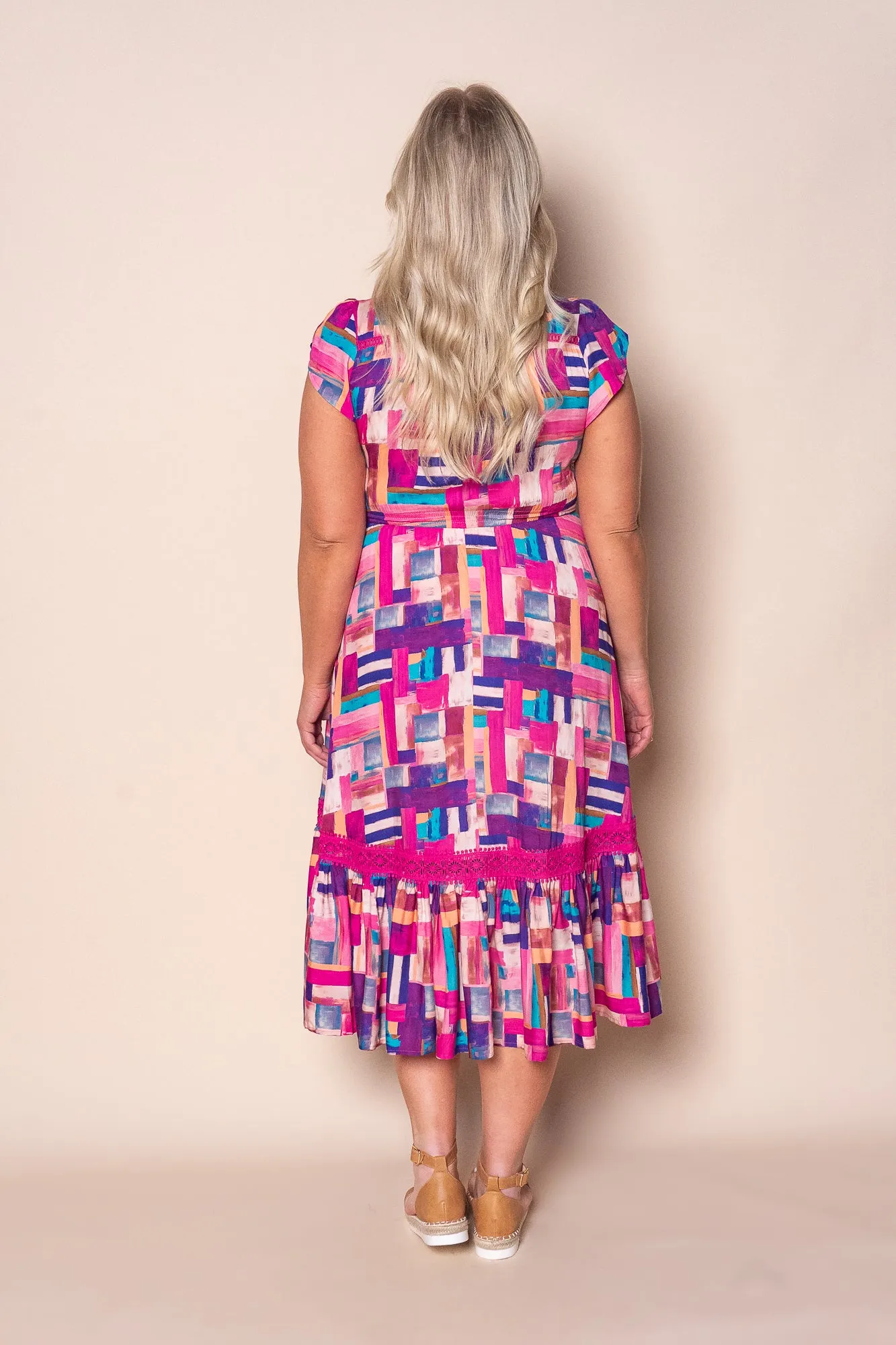 Alexa Midi Dress in Pink sold by Always Alice product image thumbnail 5