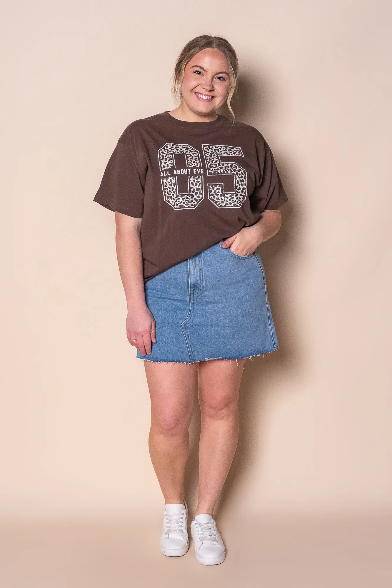 Margot Denim Skirt in Light Blue - All About Eve sold by Always Alice product image thumbnail 3