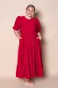 Janice Maxi Dress in Cherry Red sold by Always Alice
