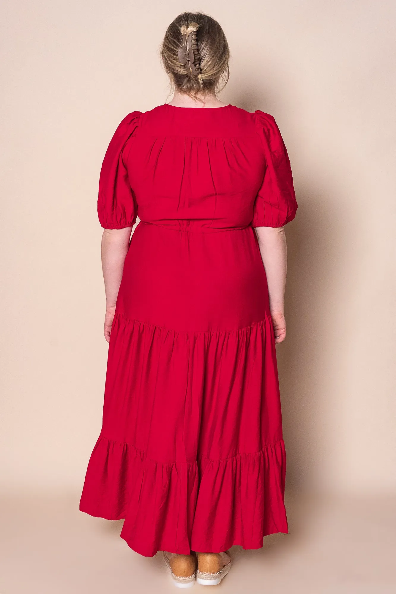 Janice Maxi Dress in Cherry Red sold by Always Alice product image thumbnail 5