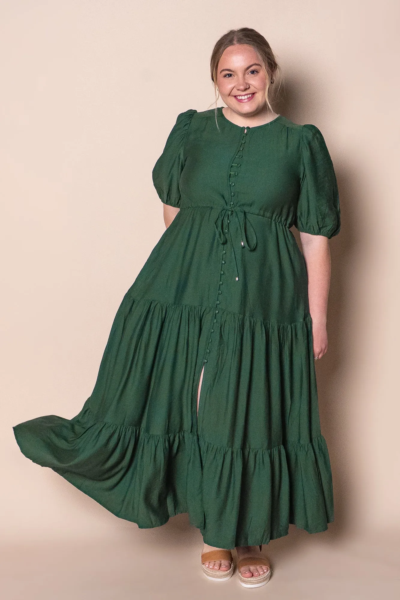 Janice Maxi Dress in Forest Green sold by Always Alice product image thumbnail 3