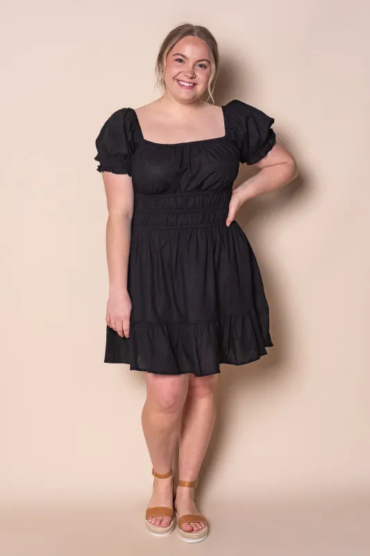 Essential SS Mini Dress in Black - All About Eve sold by Always Alice