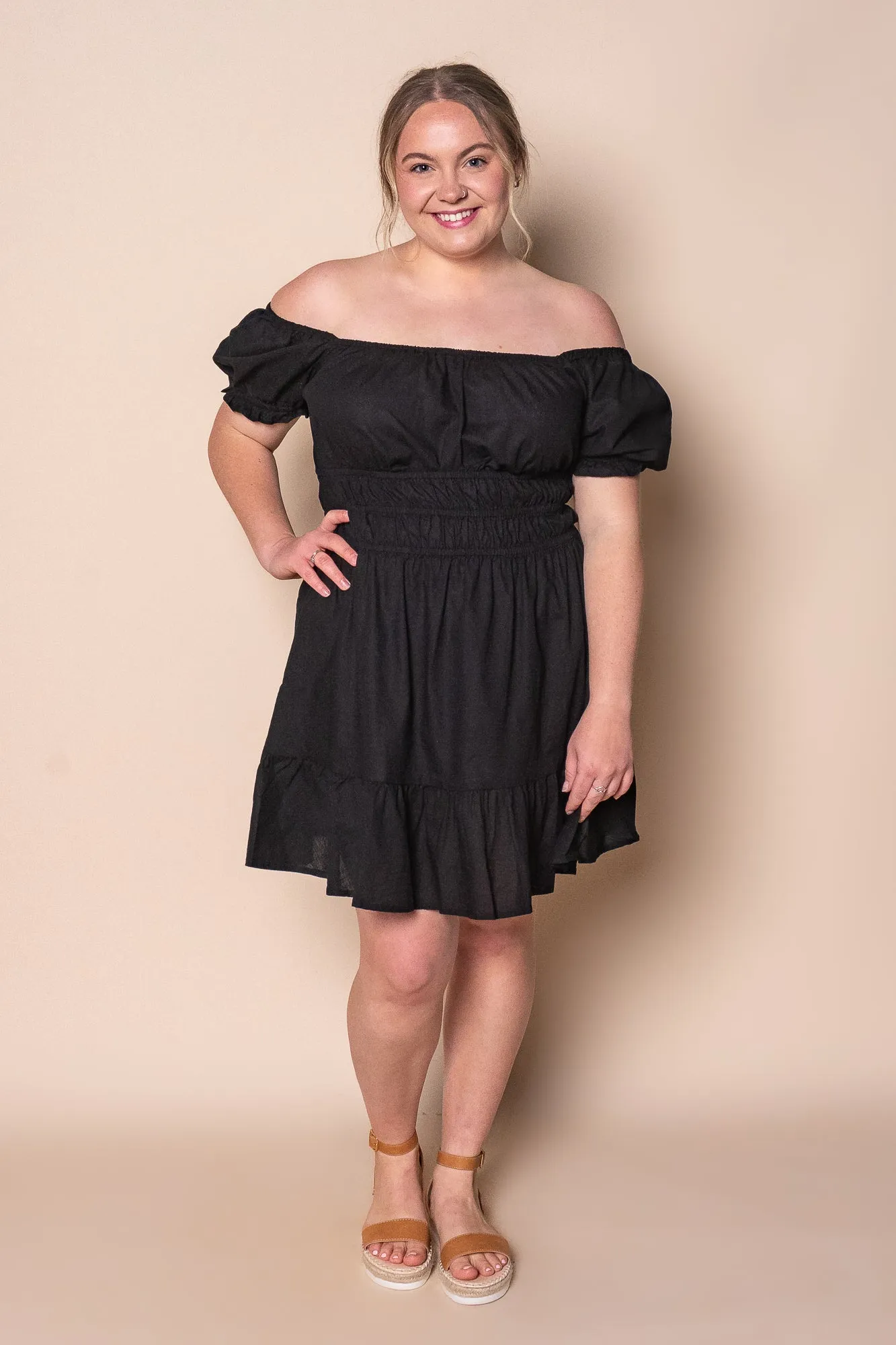 Essential SS Mini Dress in Black - All About Eve sold by Always Alice product image thumbnail 2