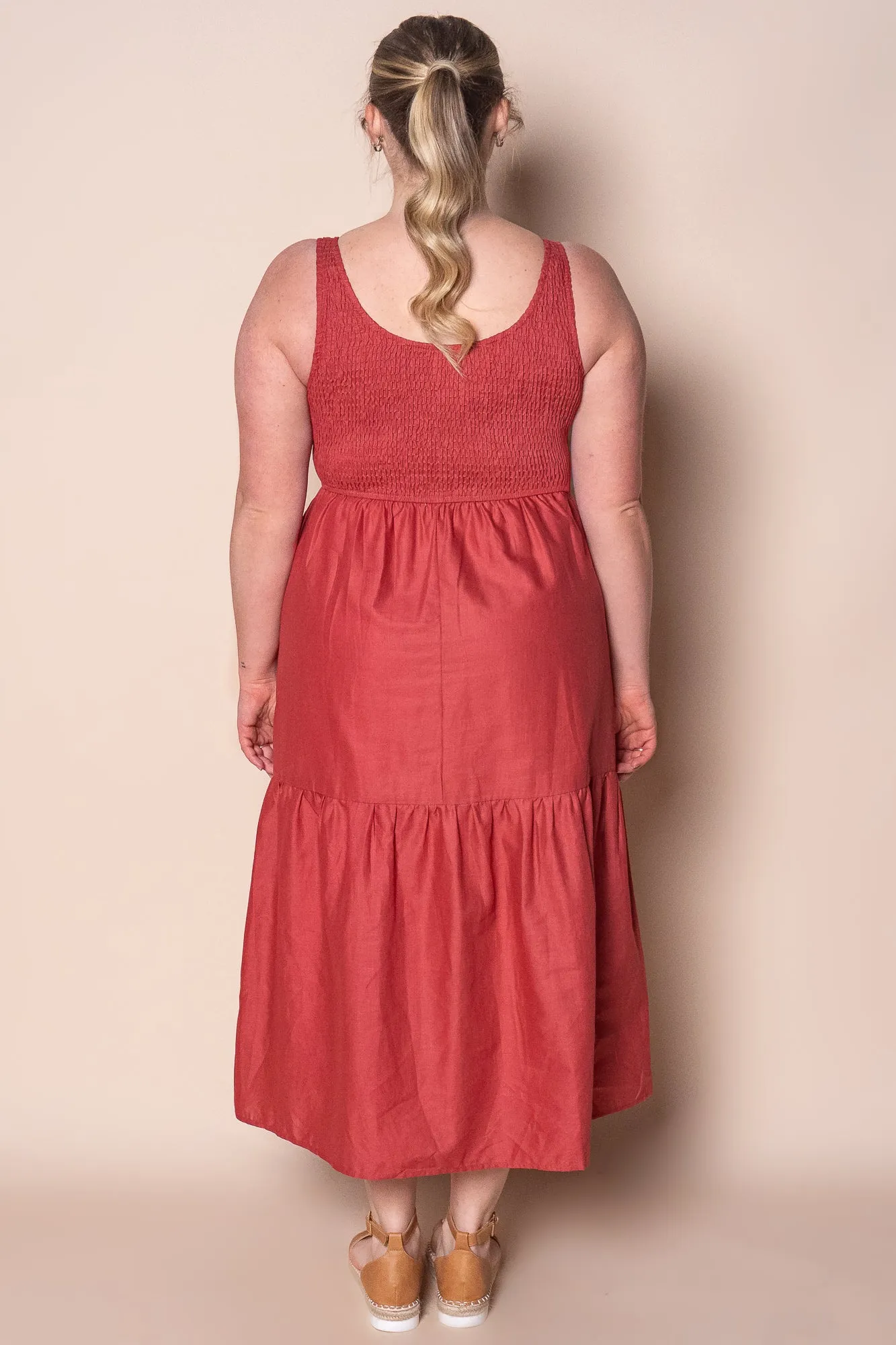 Tasha Midi Dress in Rosewood sold by Always Alice product image thumbnail 5