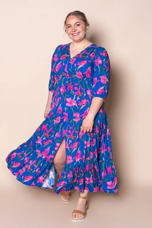 Lia Maxi Dress in Royal Blue sold by Always Alice