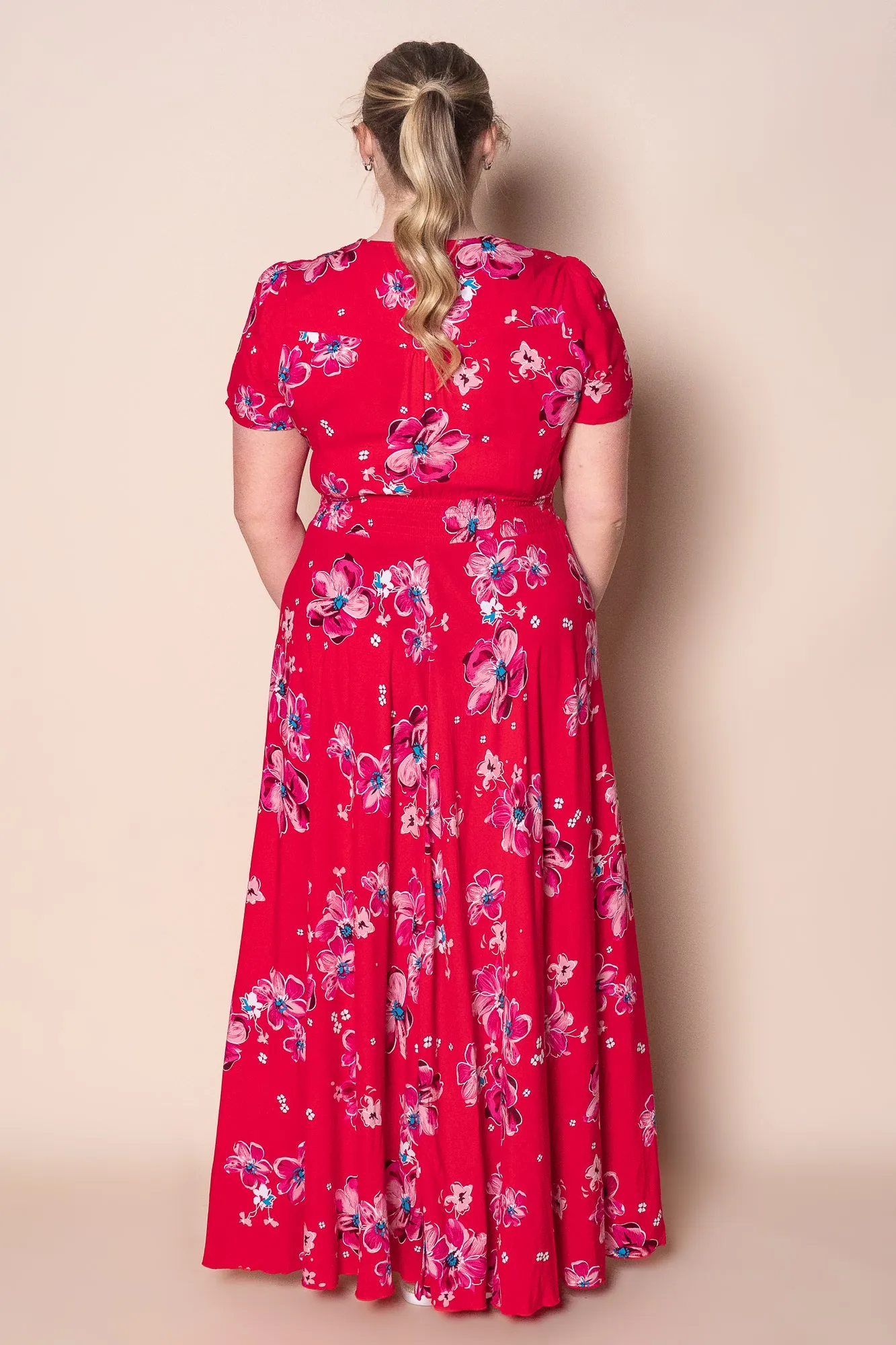 Ginnie Maxi Dress in Red sold by Always Alice product image thumbnail 4