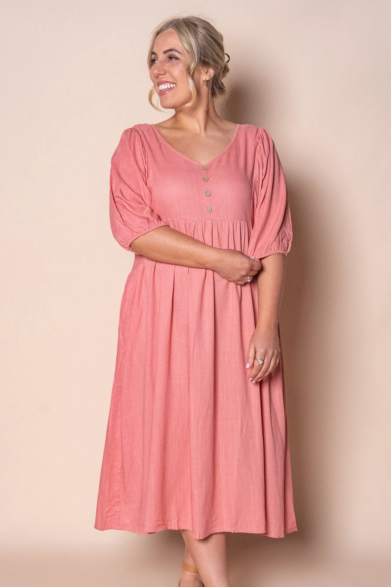 Emery Midi Dress in Dusty Pink sold by Always Alice product image thumbnail 2