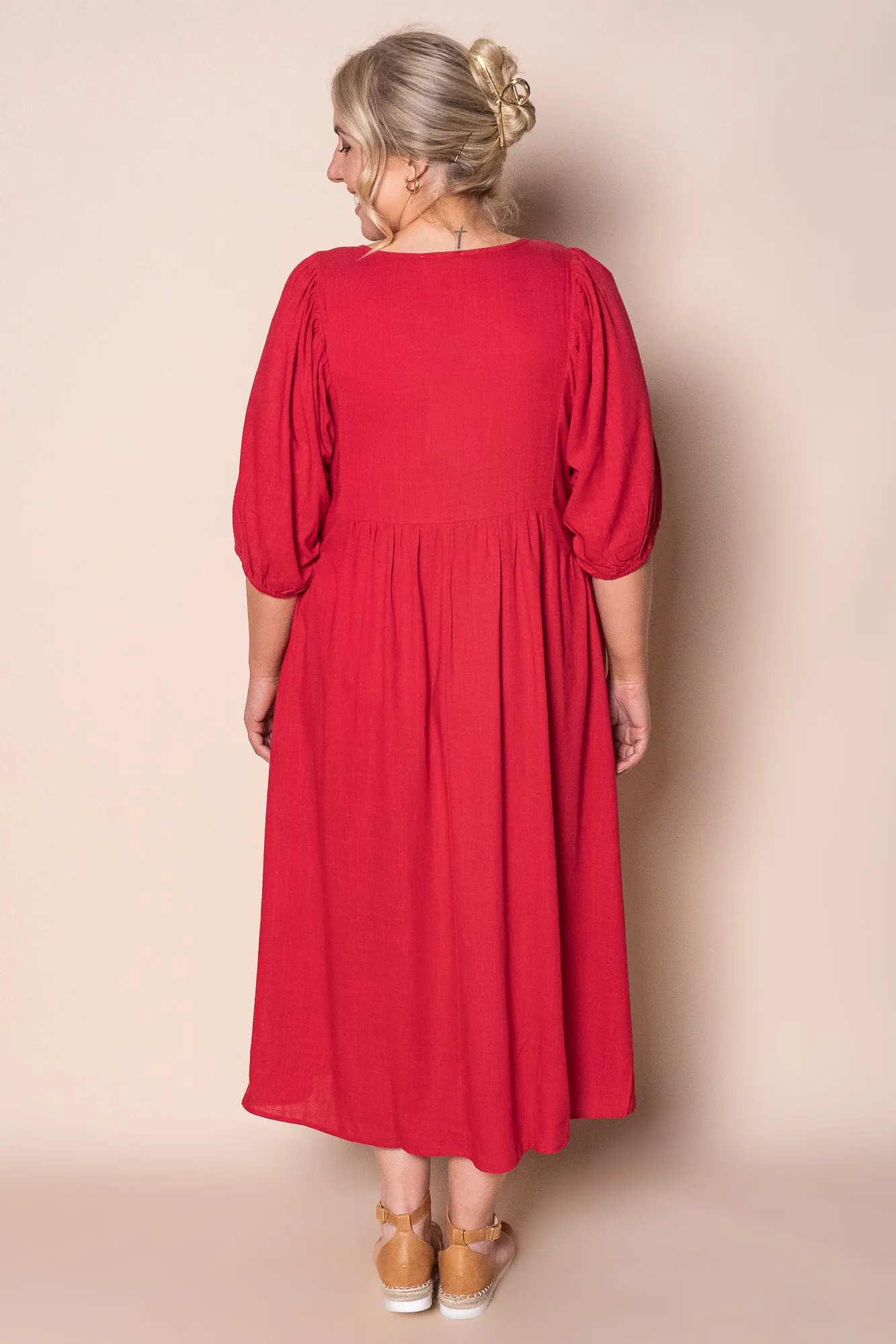Emery Midi Dress in Raspberry sold by Always Alice product image thumbnail 5