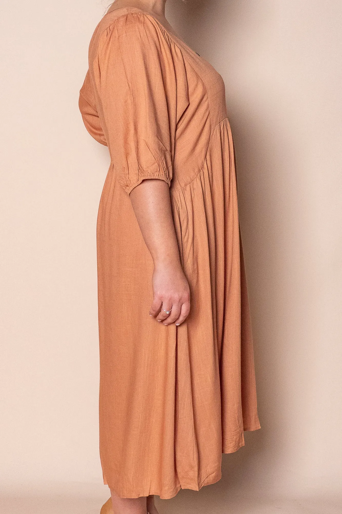 Emery Midi Dress in Caramel sold by Always Alice product image thumbnail 5
