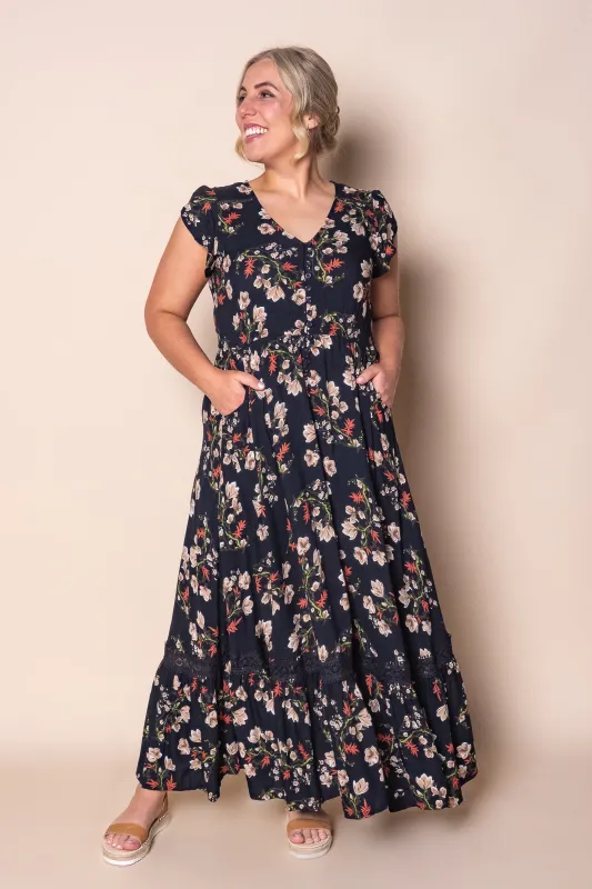 Marnie Maxi Dress in Navy sold by Always Alice
