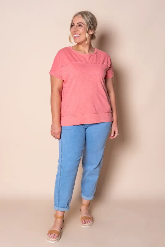 Allison Tee in Rose - Foxwood sold by Always Alice