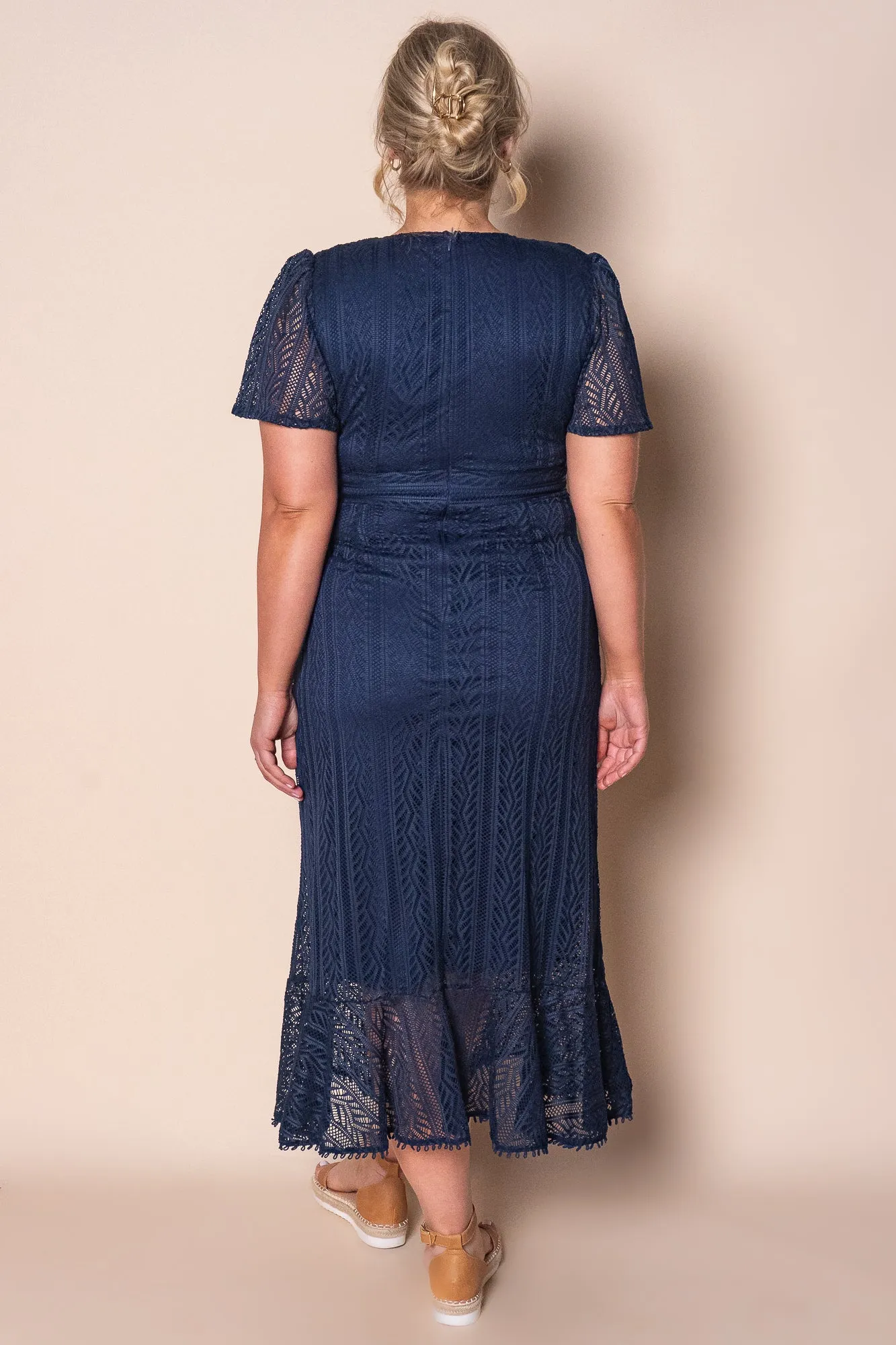 Katie Midi Dress in Navy sold by Always Alice product image thumbnail 5