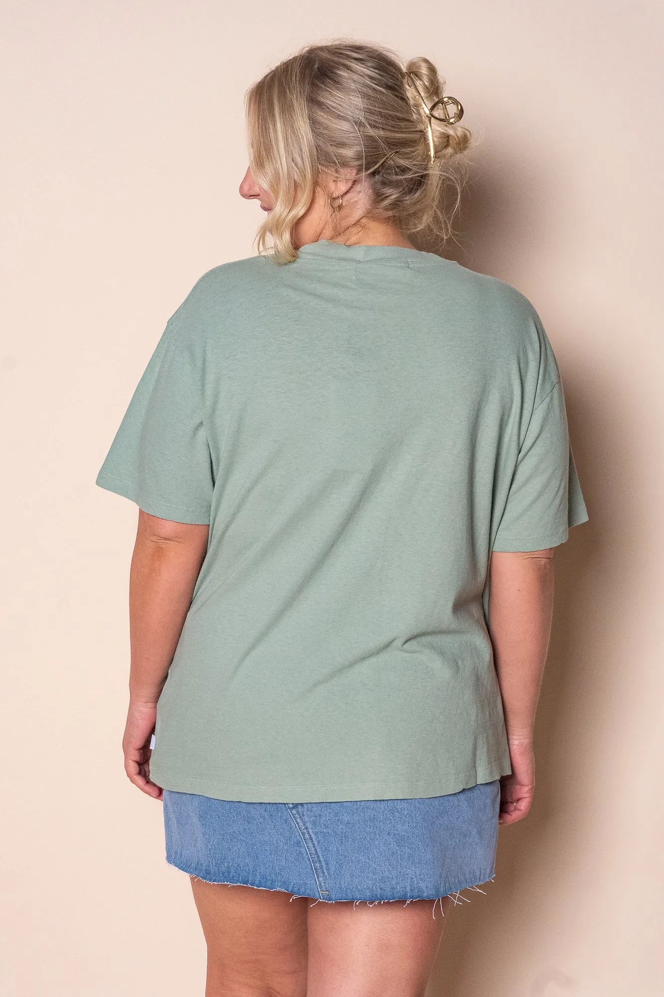 Costiera Relaxed Tee in Sage - All About Eve sold by Always Alice product image thumbnail 5