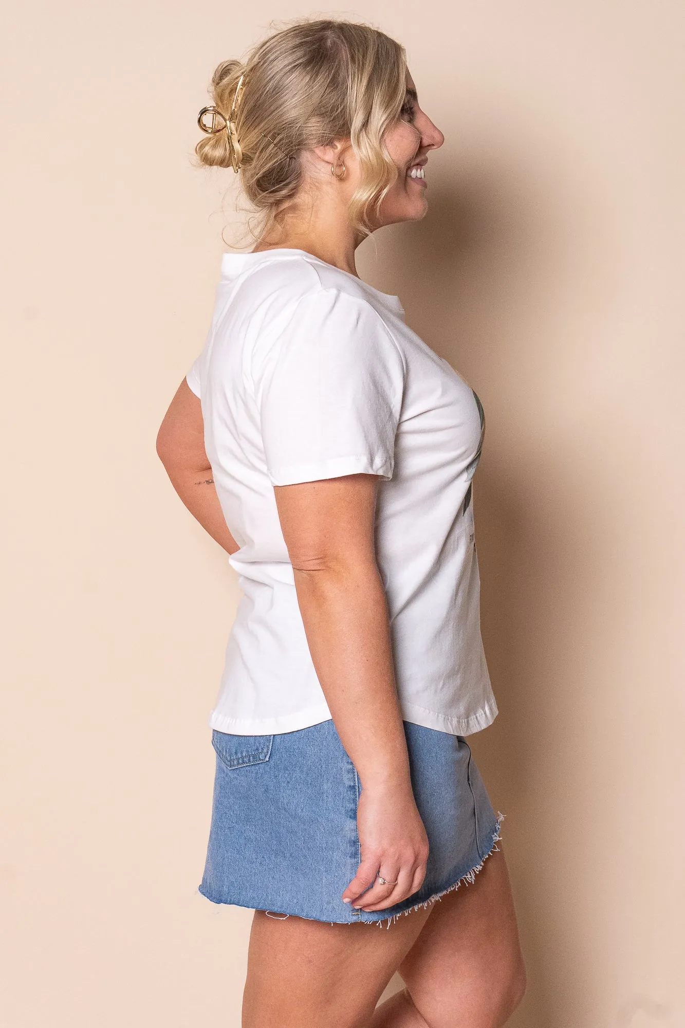 Limoncello Tee in Vintage White - Foxwood sold by Always Alice product image thumbnail 4