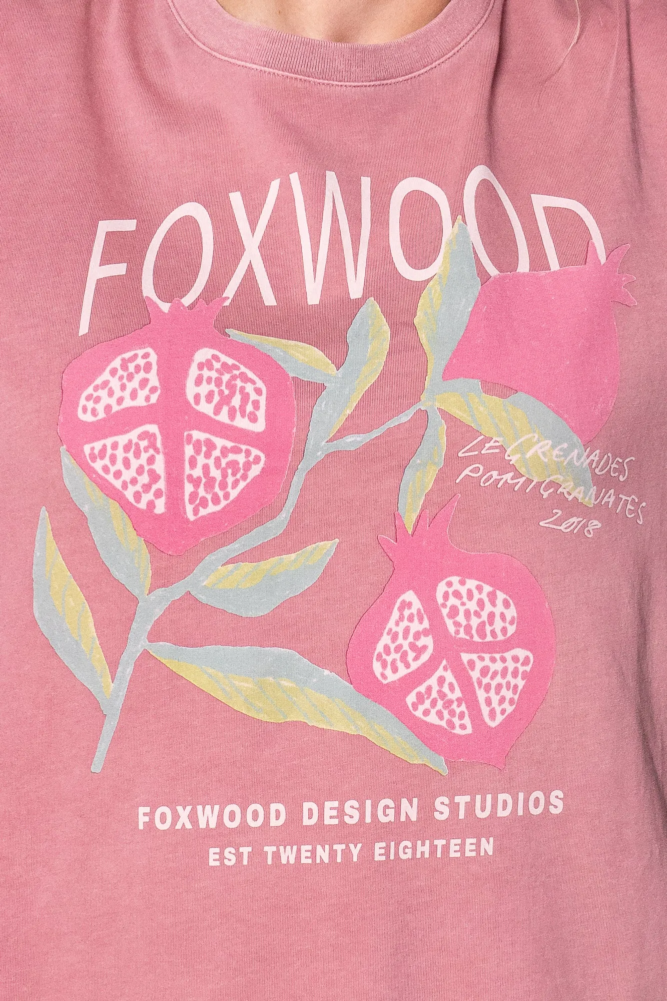 Pomegranate Tee in Ash Rose - Fowood sold by Always Alice product image thumbnail 3
