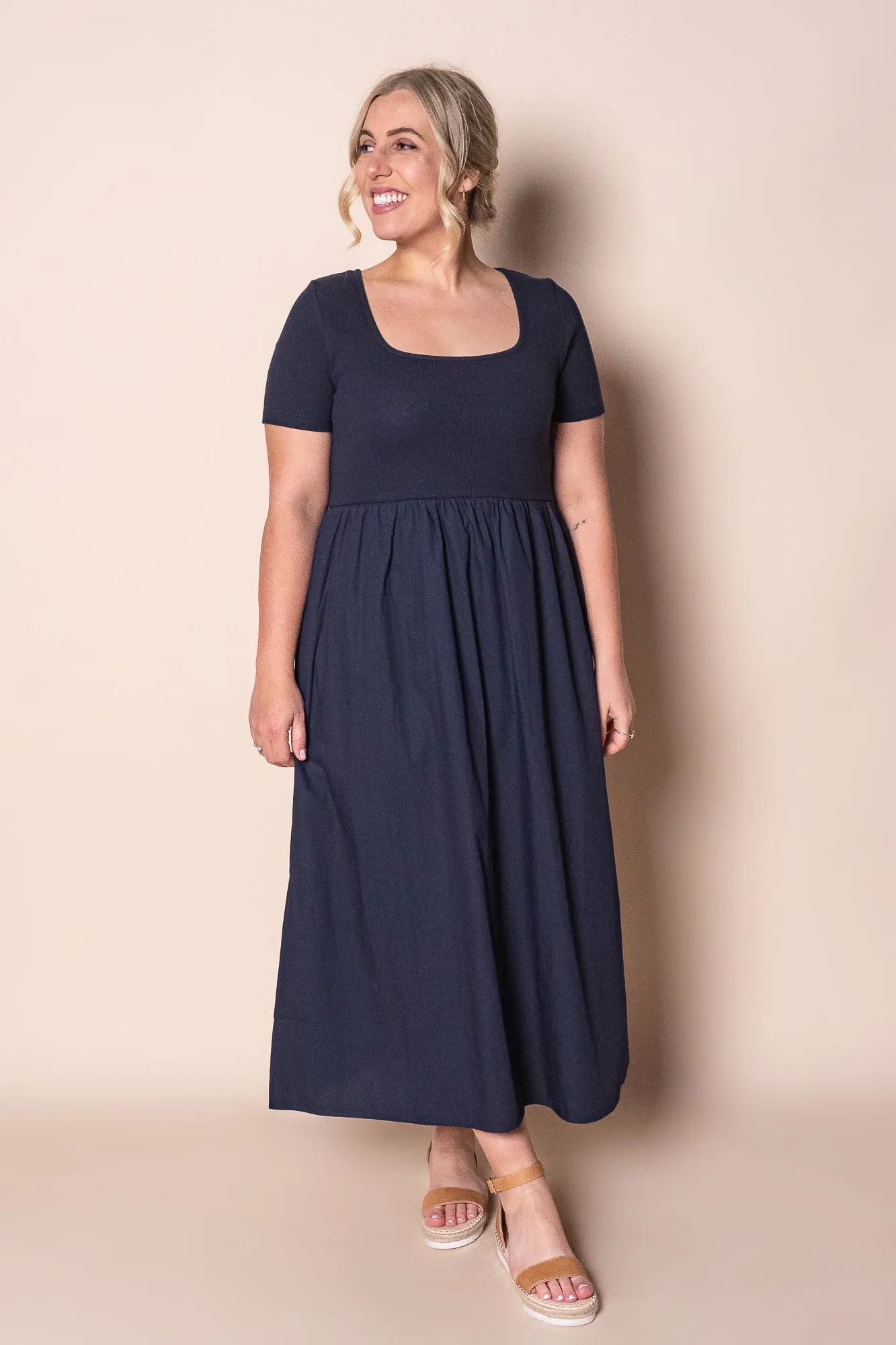 Ella Midi Dress in Navy - Foxwood sold by Always Alice product image thumbnail 2