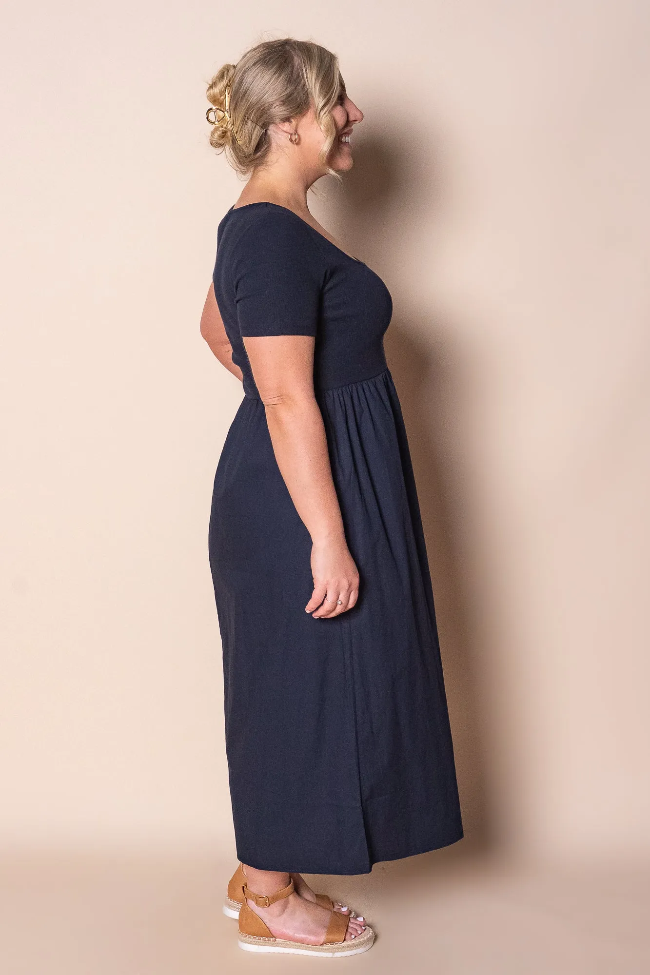 Ella Midi Dress in Navy - Foxwood sold by Always Alice product image thumbnail 5