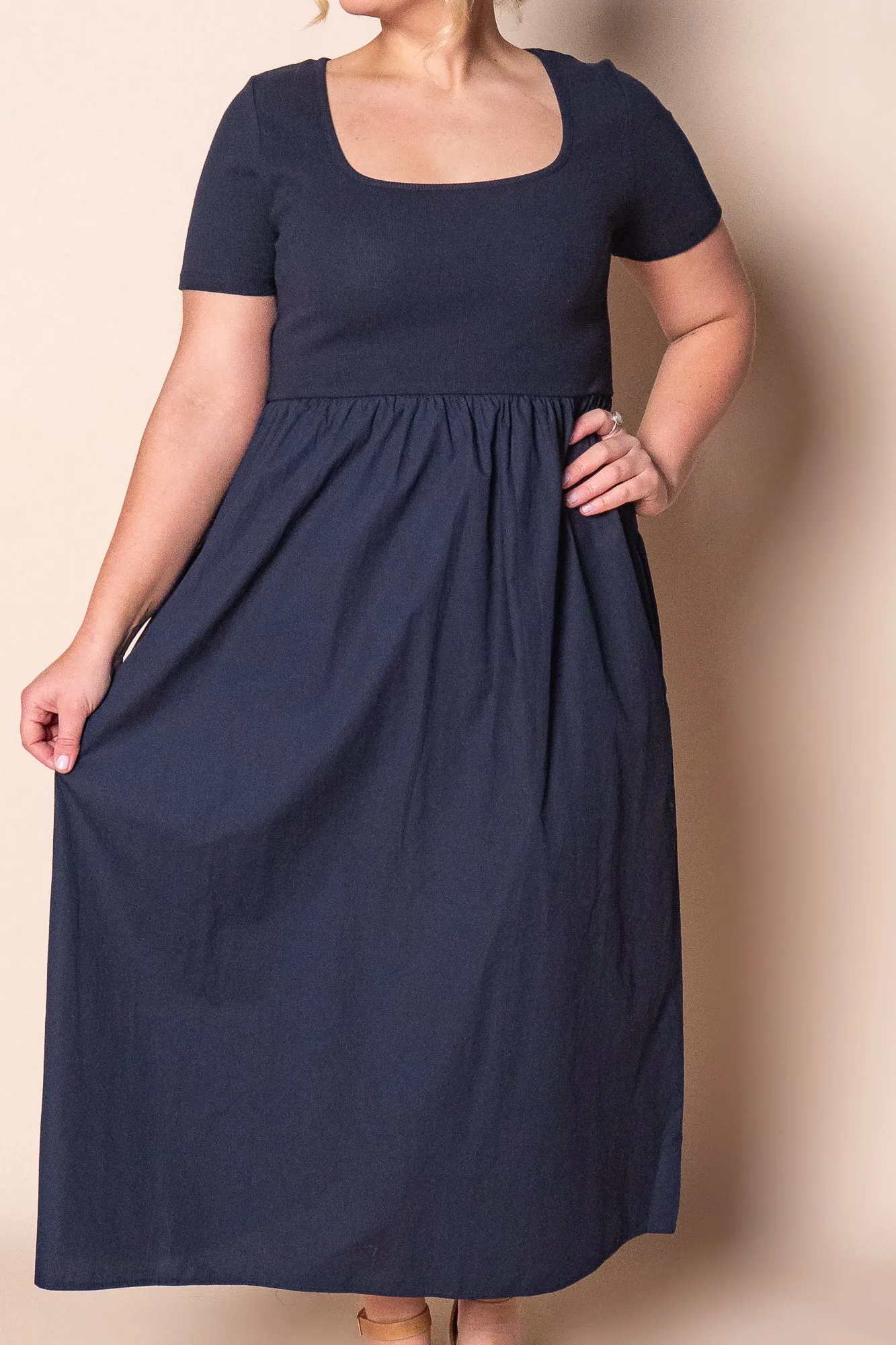 Ella Midi Dress in Navy - Foxwood sold by Always Alice product image thumbnail 3