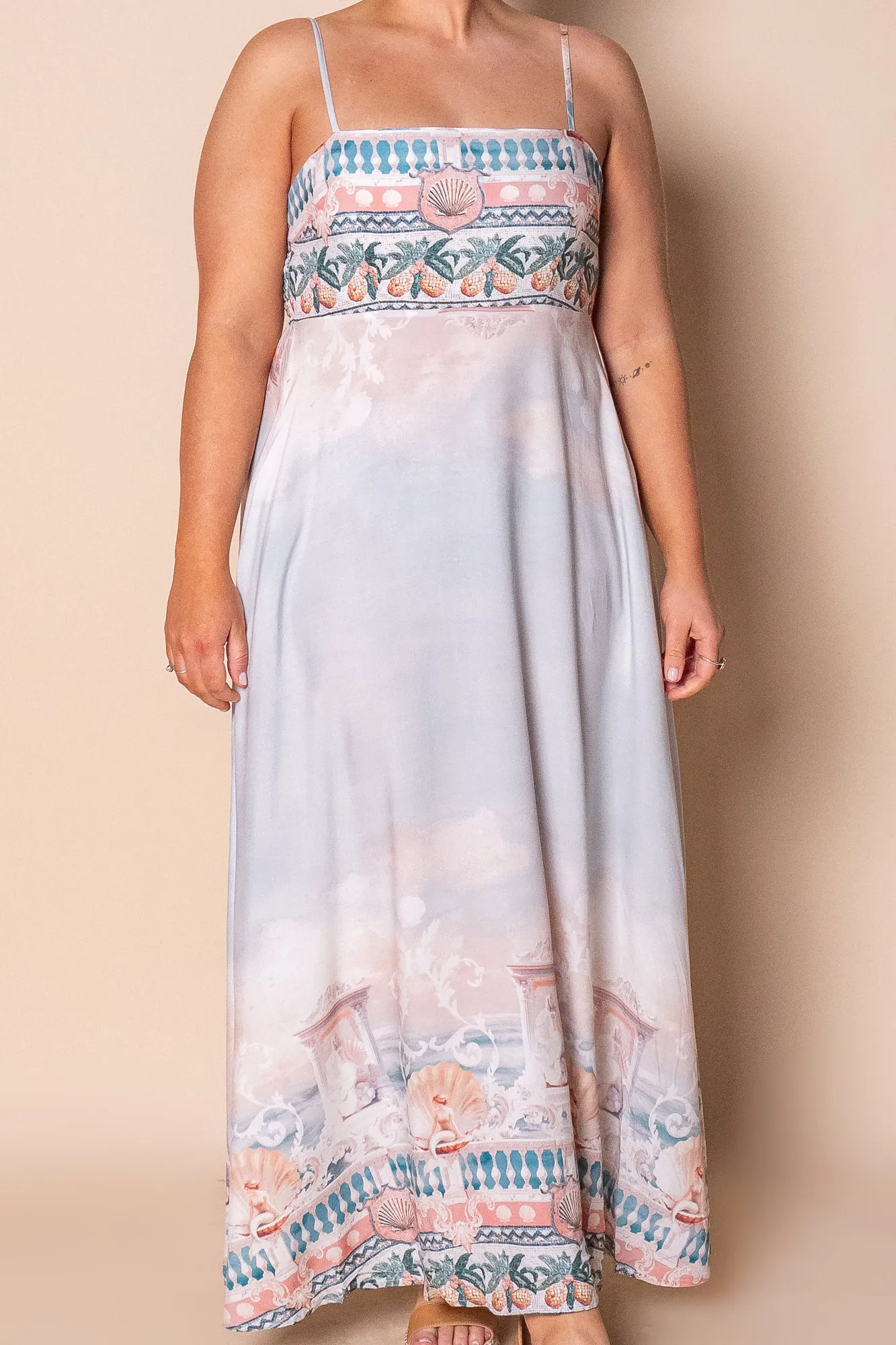 Tilly Grecian Maxi Dress in Pale Blue sold by Always Alice product image thumbnail 3