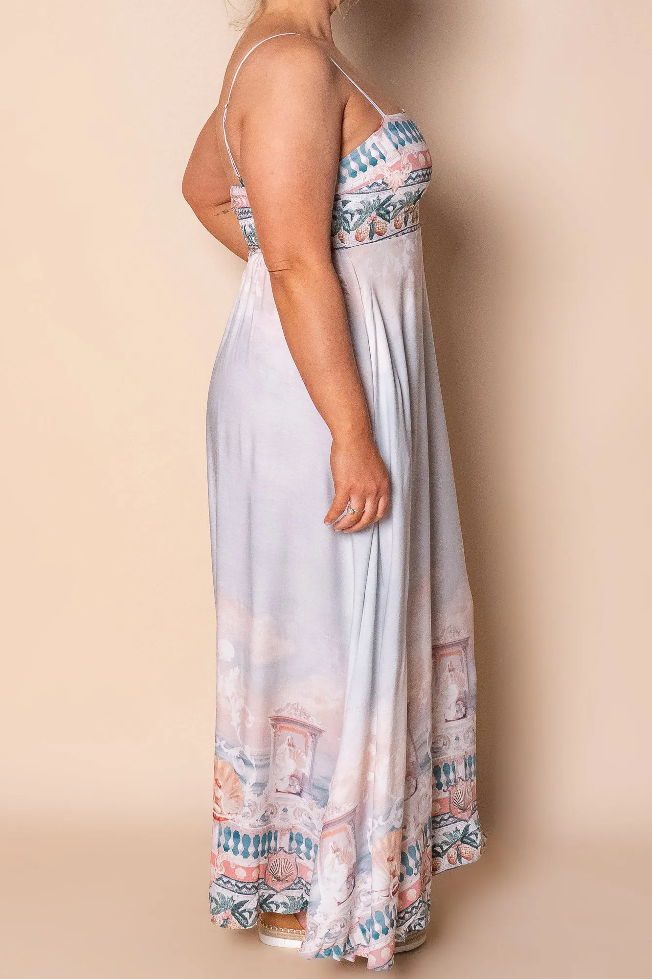 Tilly Grecian Maxi Dress in Pale Blue sold by Always Alice product image thumbnail 5