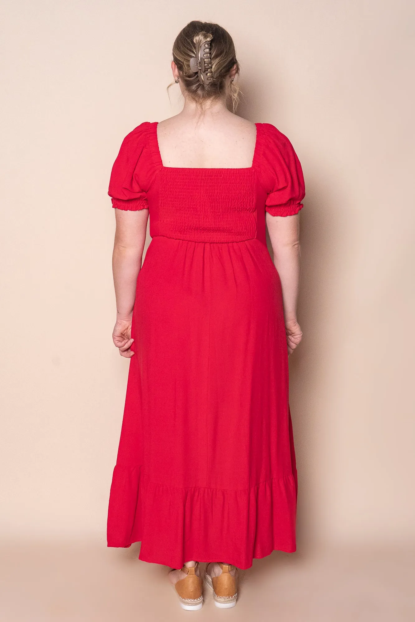 Kylie Midi Dress in Red sold by Always Alice product image thumbnail 5